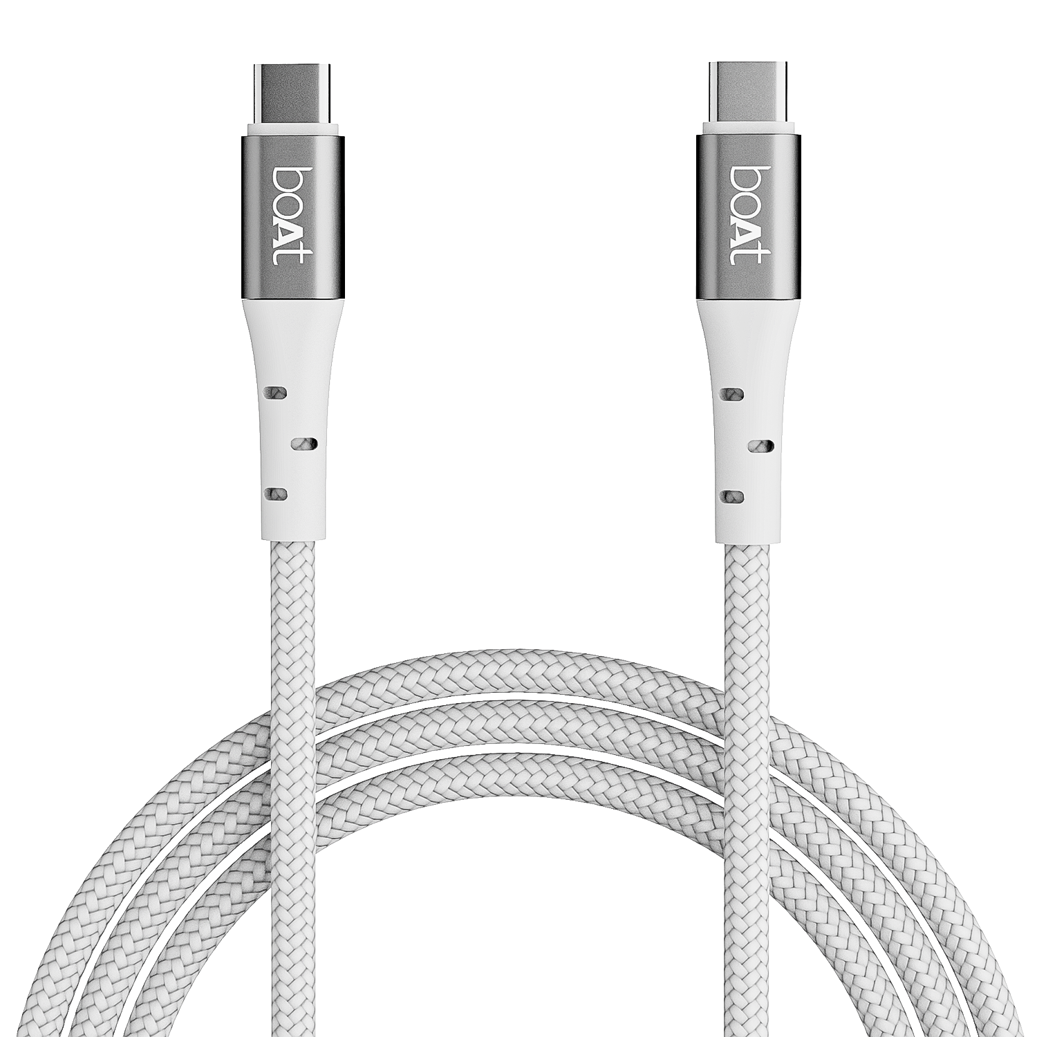boAt C300 Fast Charging Cable | Charging Cable with 480 Mbps Data Transfer, 1.5m Cable Length, 10,000+ Bend Lifespan