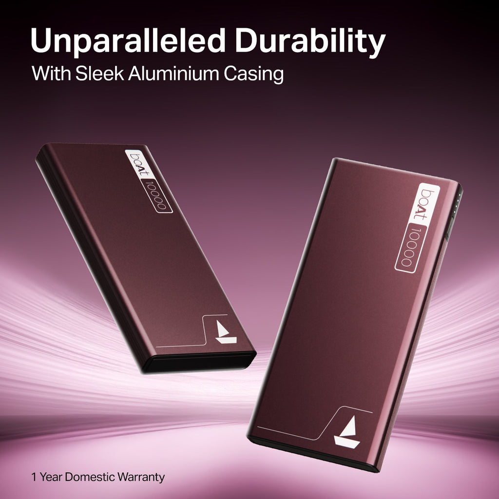 EnergyShroom PB300 | Powerbank with 10000mAh battery capacity with Smart IC protection, 22.5W fast charging