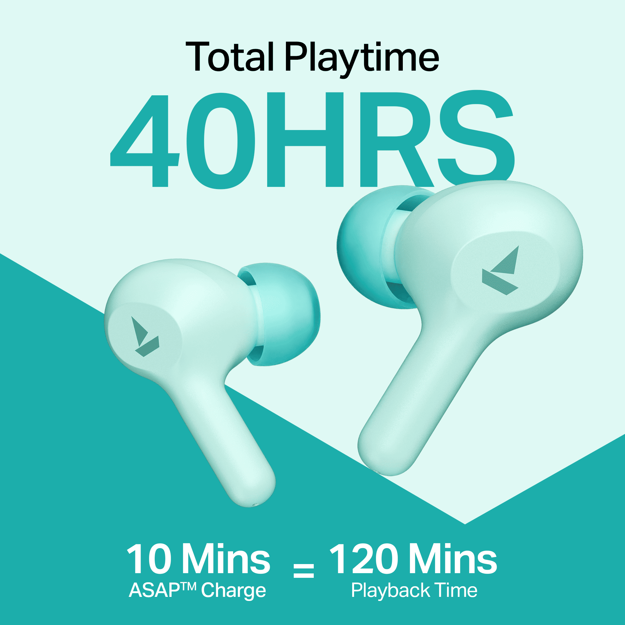 boAt Airdopes 71 | Wireless Earbuds with 40 Hours Playback, BEAST™ Mode, ENx™ Technology, Dual Mic with ENx™ Technology