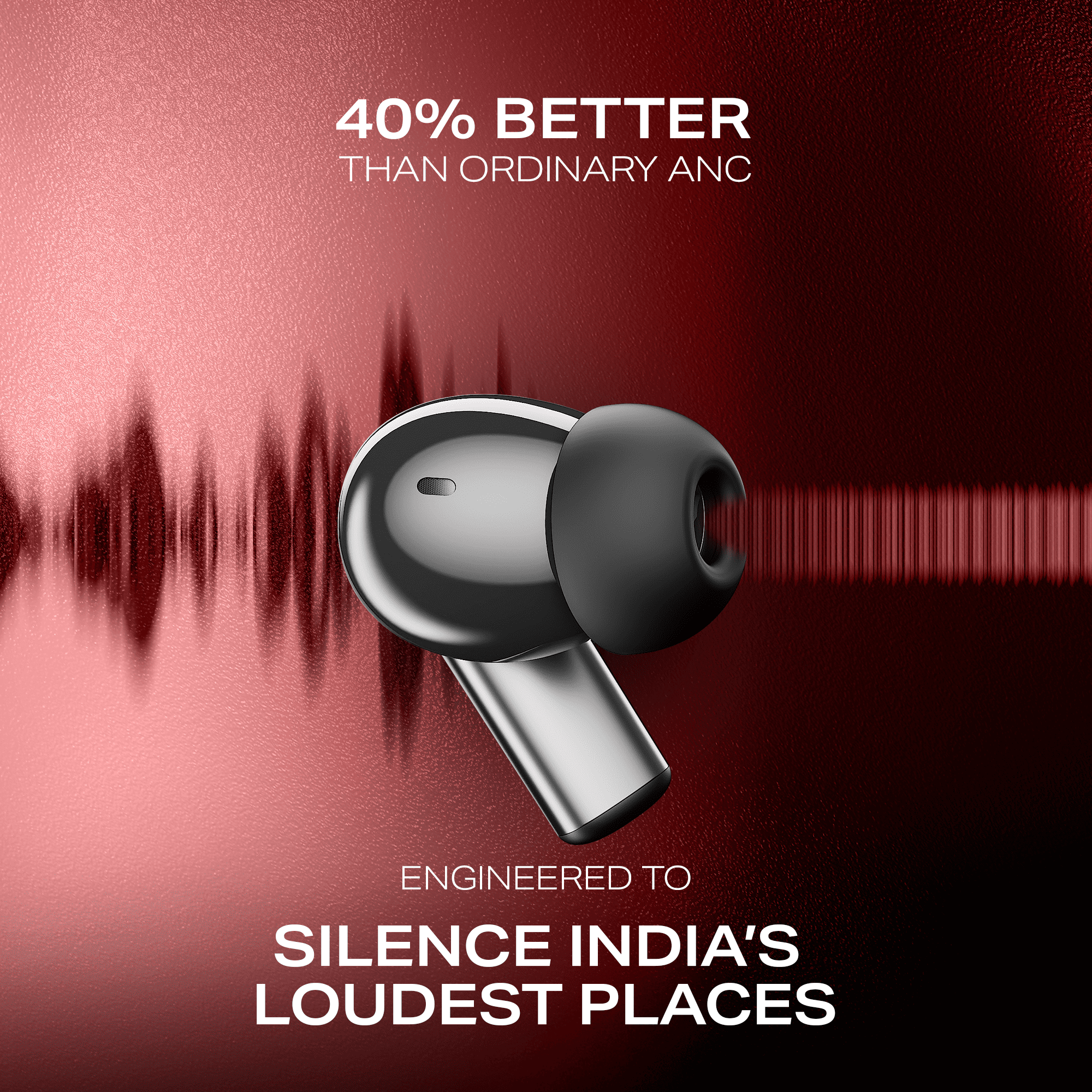 boAt Airdopes Prime 701 ANC | Wireless Earbuds with 50 Hours Playback, 46dB Hybrid ANC, Spatial Audio, Multipoint & BEAST™ Mode