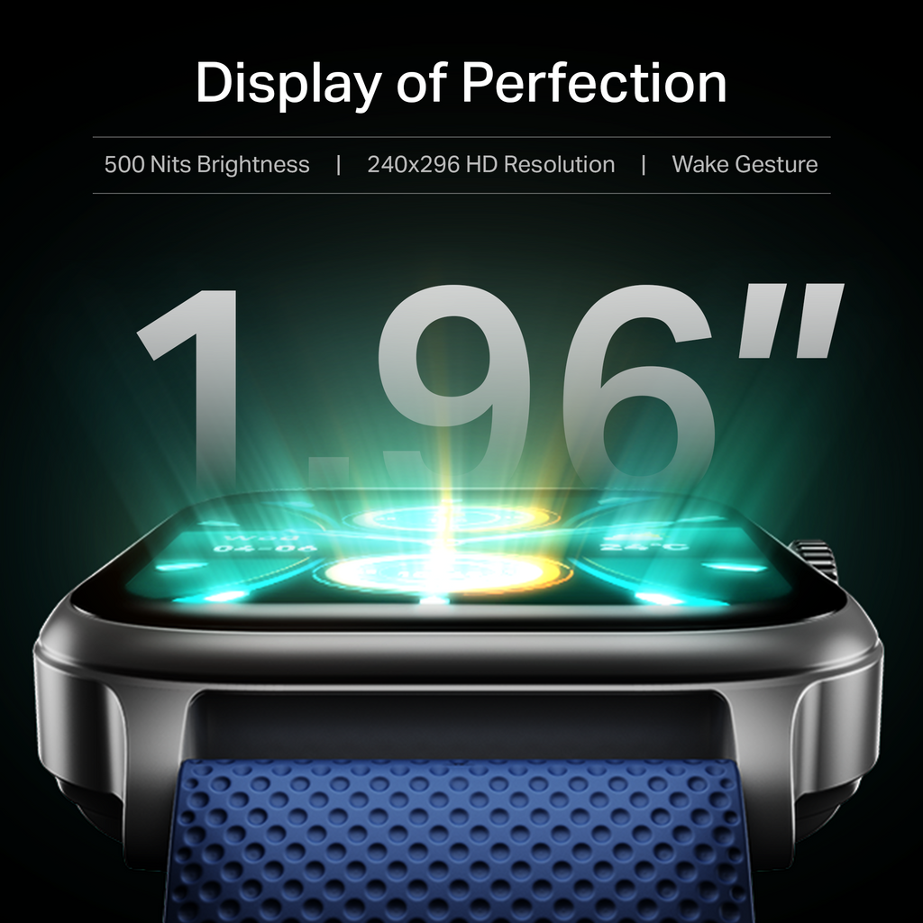 boAt Storm Infinity Plus | Power-Packed Smartwatch with HD Display & 20-Day Battery
