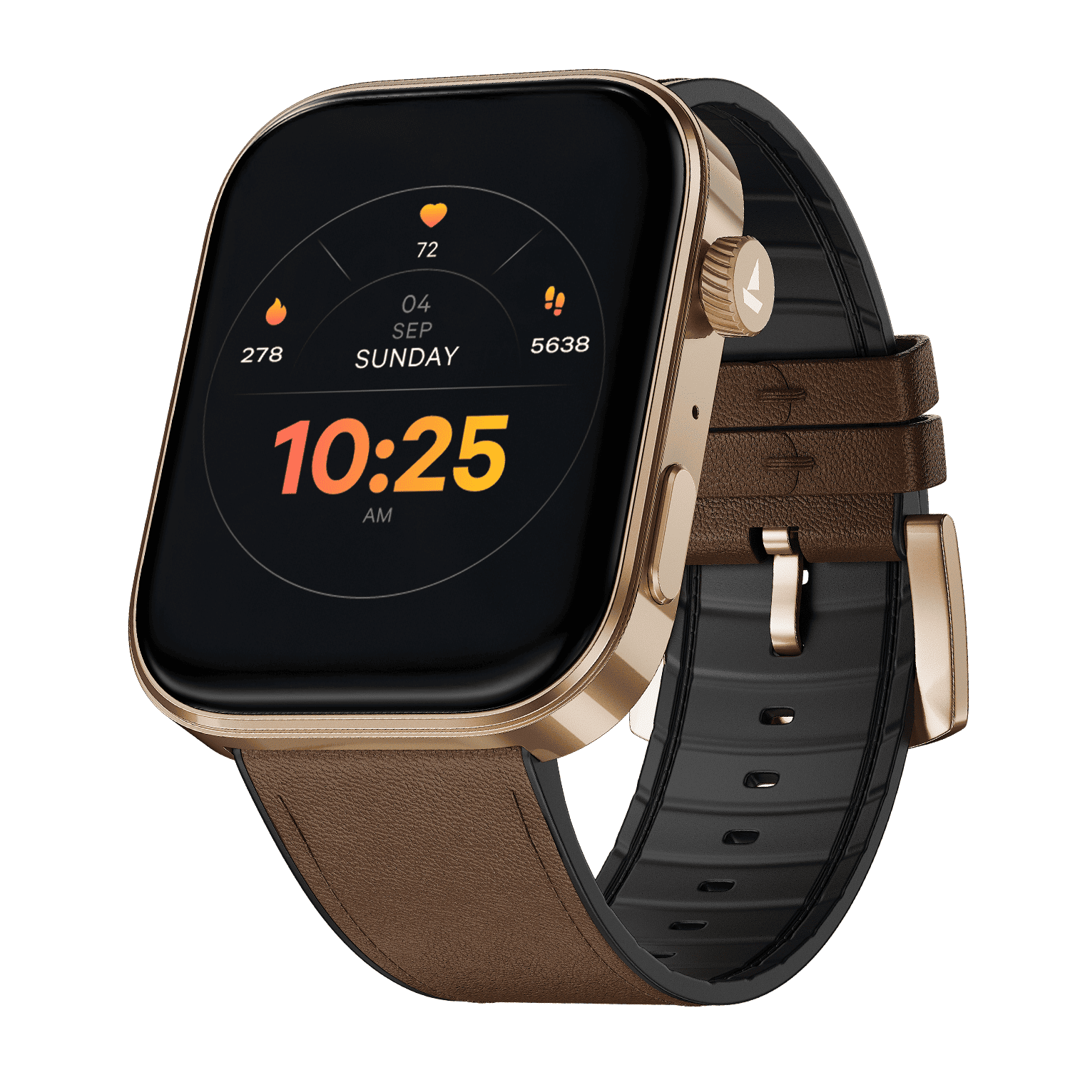 boAt Chrome Endeavour | Smartwatch with 1.96" AMOLED Display, AI Coach, Auto Activity Detection & Turn-by-Turn Navigation