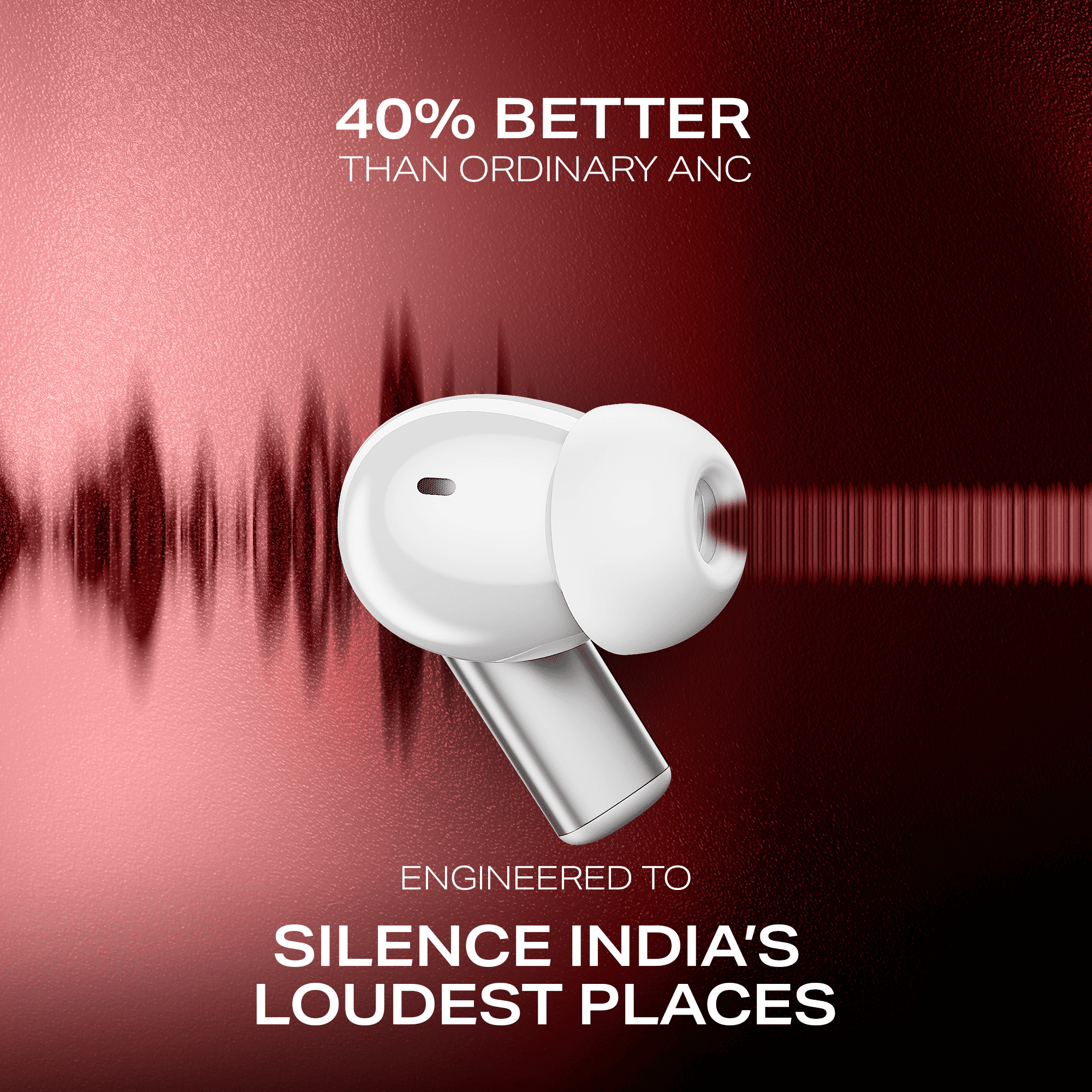 boAt Airdopes Prime 701 ANC | Wireless Earbuds with 50 Hours Playback, 46dB Hybrid ANC, Spatial Audio, Multipoint & BEAST™ Mode