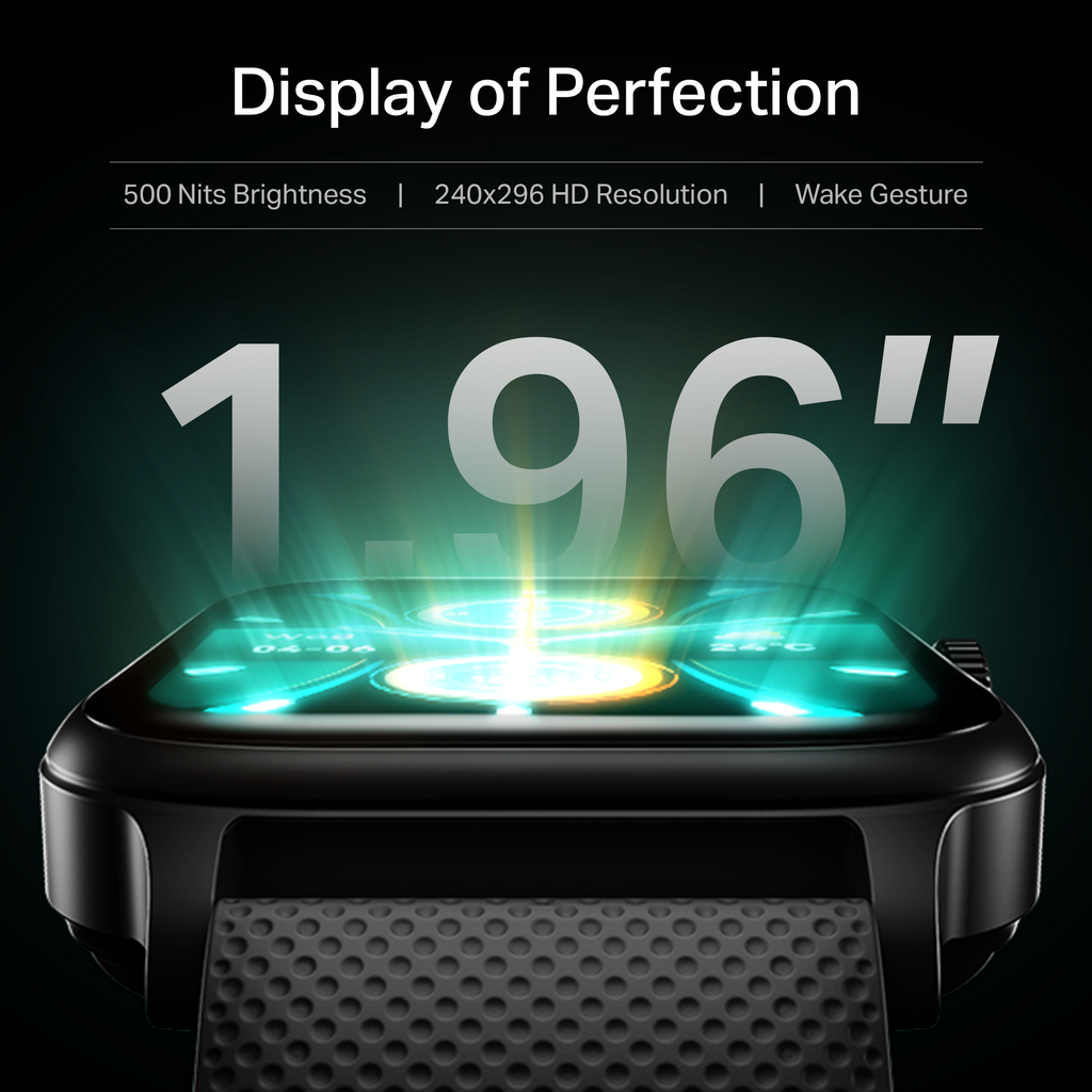 boAt Storm Infinity Plus | Power-Packed Smartwatch with HD Display & 20-Day Battery