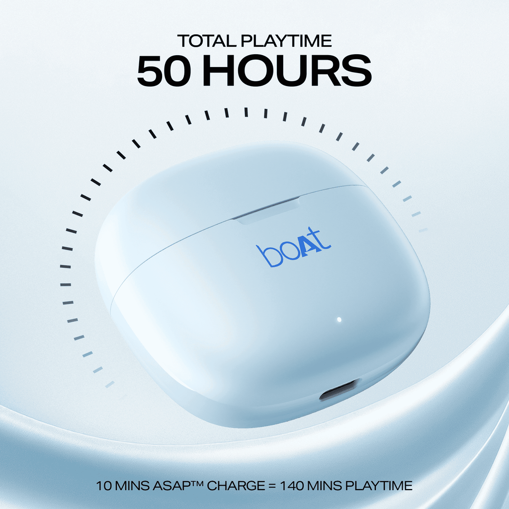 boAt Airdopes 213 | Wireless Earbuds with 50 Hours Playback, BEAST™ Mode & ENx™ Calling