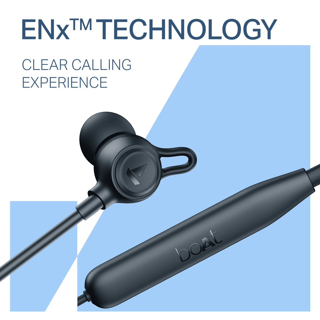boAt Rockerz 200 | Wireless Earphone with 60H Playback, ASAP™ Charge, BEAST™ Mode, ENx™ Technology