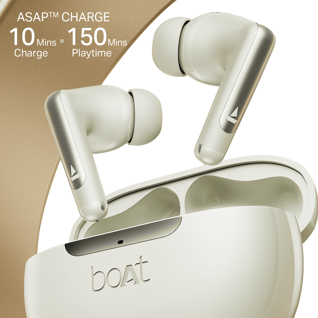 boAt Airdopes 141 Elite ANC | Wireless Earbuds with 42 Hours Playback, Up to 35dB ANC, BEAST™ Mode, Dual EQs, ENx™ Tech