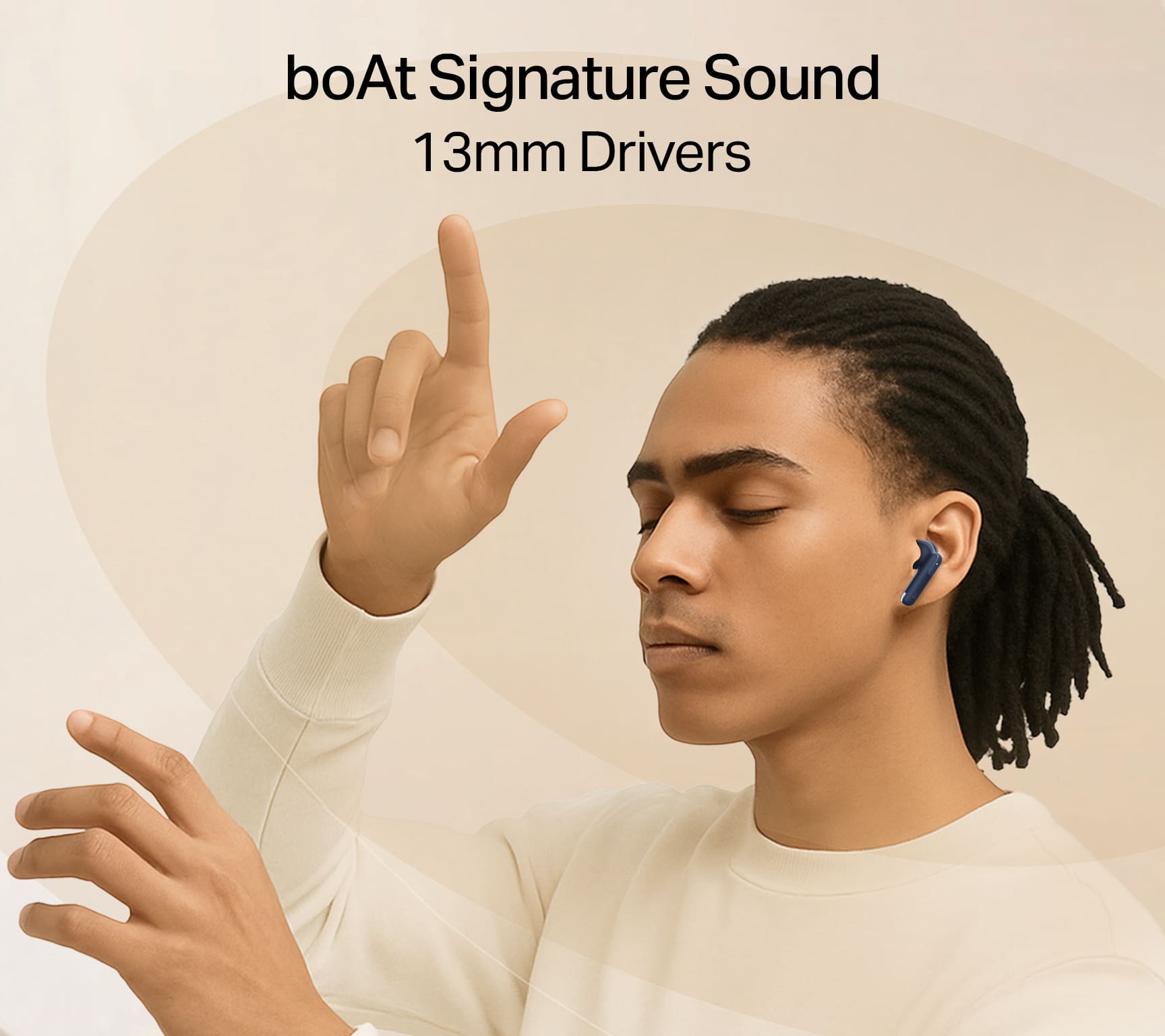 boAt Airdopes Alpha Gen 2 | Wireless Earbuds with 45 Hours Playback, BEAST™ Mode & ENx™ Calling
