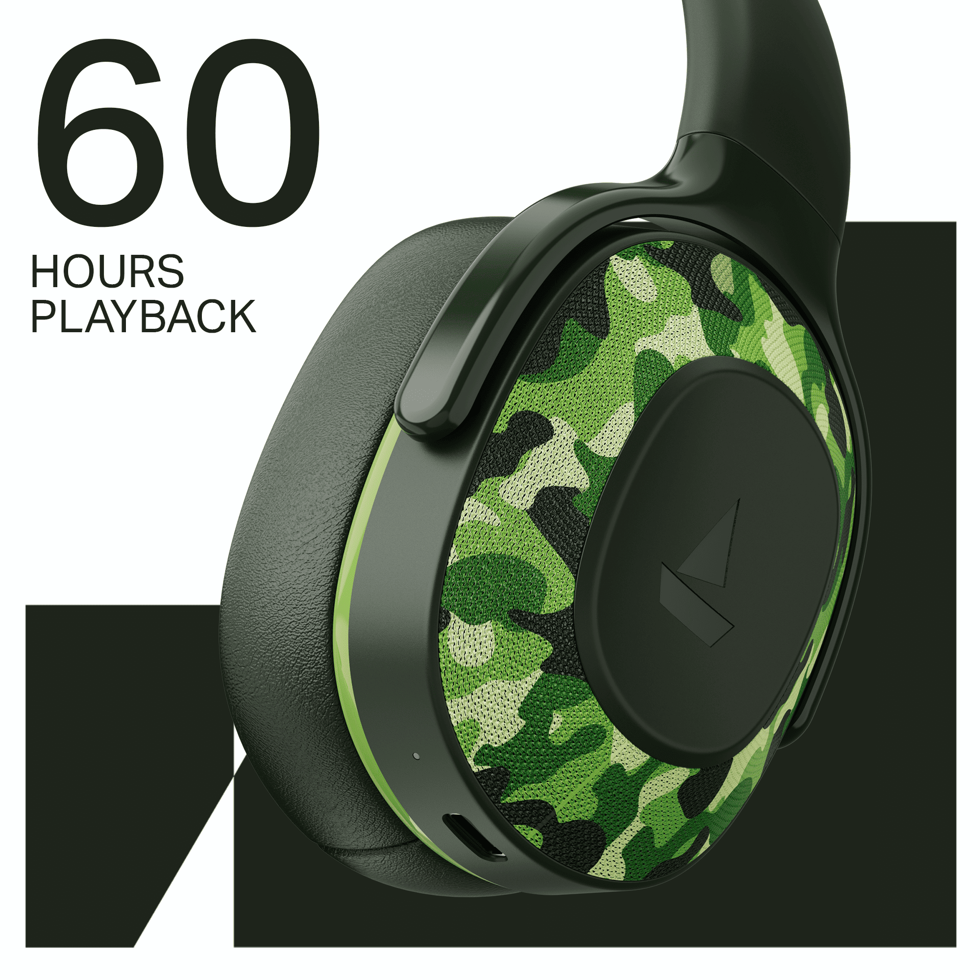 boAt Rockerz 413 | Wireless Headphones with 40mm Drivers, BEAST™ Mode, ENx™ Tech & 60H Playback