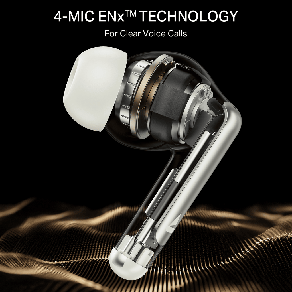 boAt Airdopes 141 Elite ANC | Wireless Earbuds with 42 Hours Playback, Up to 35dB ANC, BEAST™ Mode, Dual EQs, ENx™ Tech