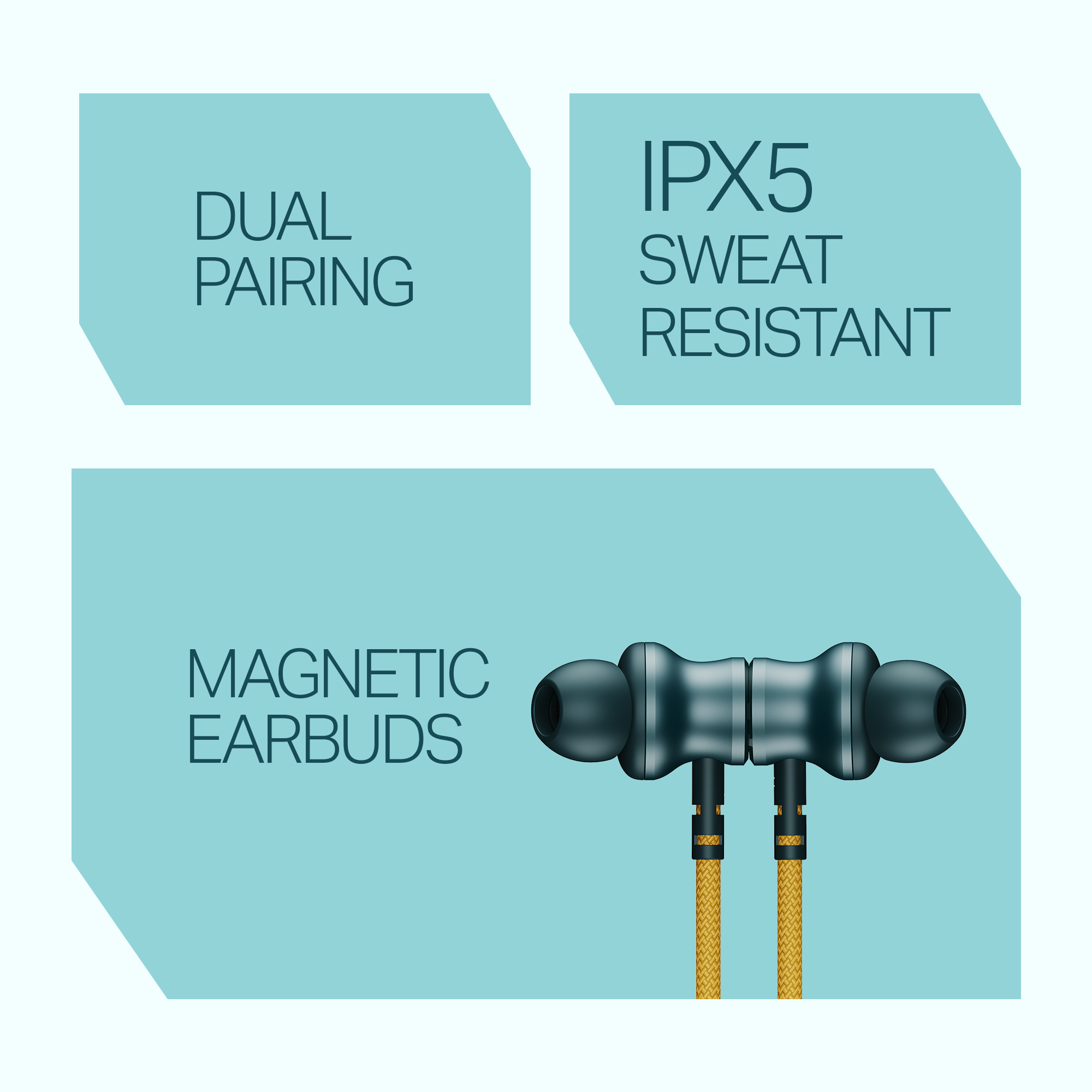 boAt Rockerz 112 | Wireless Neckband with Beast™ Mode, 40H Playback, ENx™ Tech, Dual Pairing
