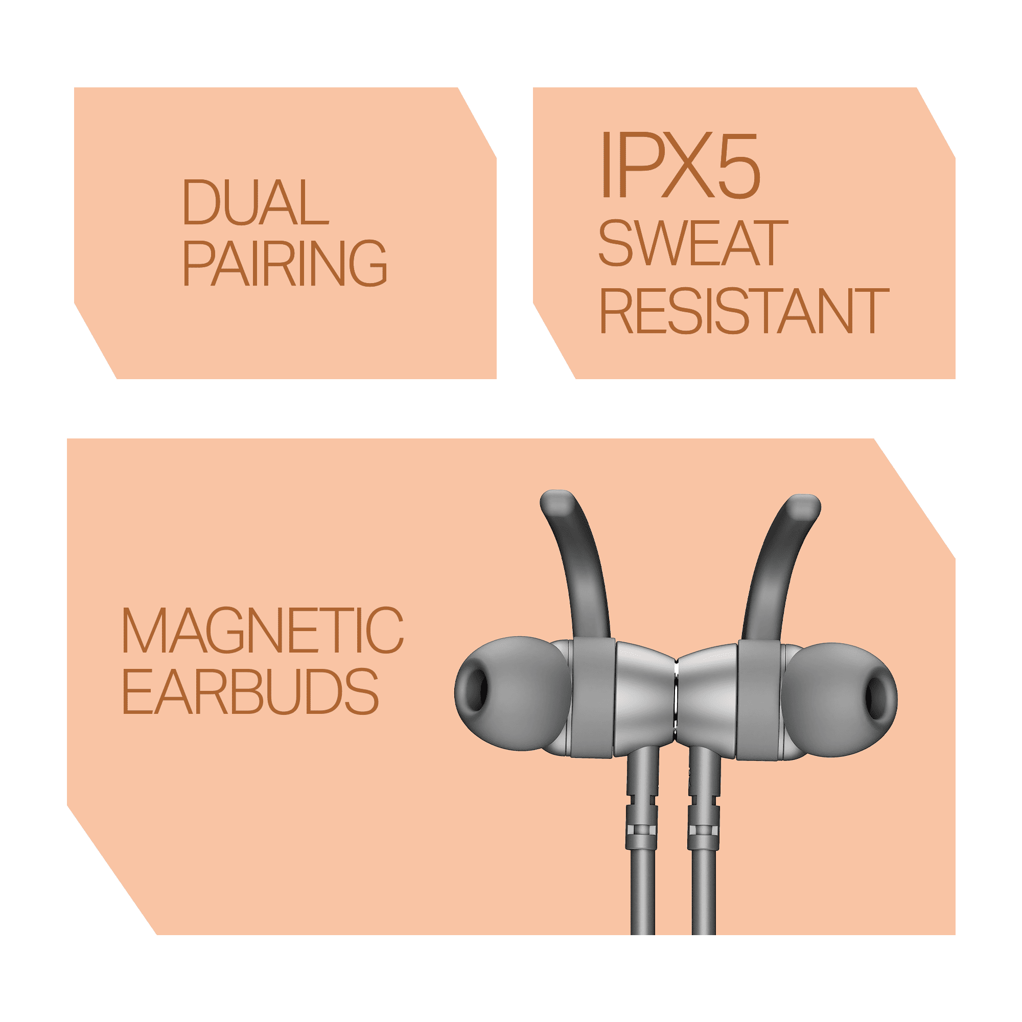 boAt Rockerz 203 | Wireless Neckband with BEAST™ Mode, ENx™ Tech, Dual Pairing & 20H Playback