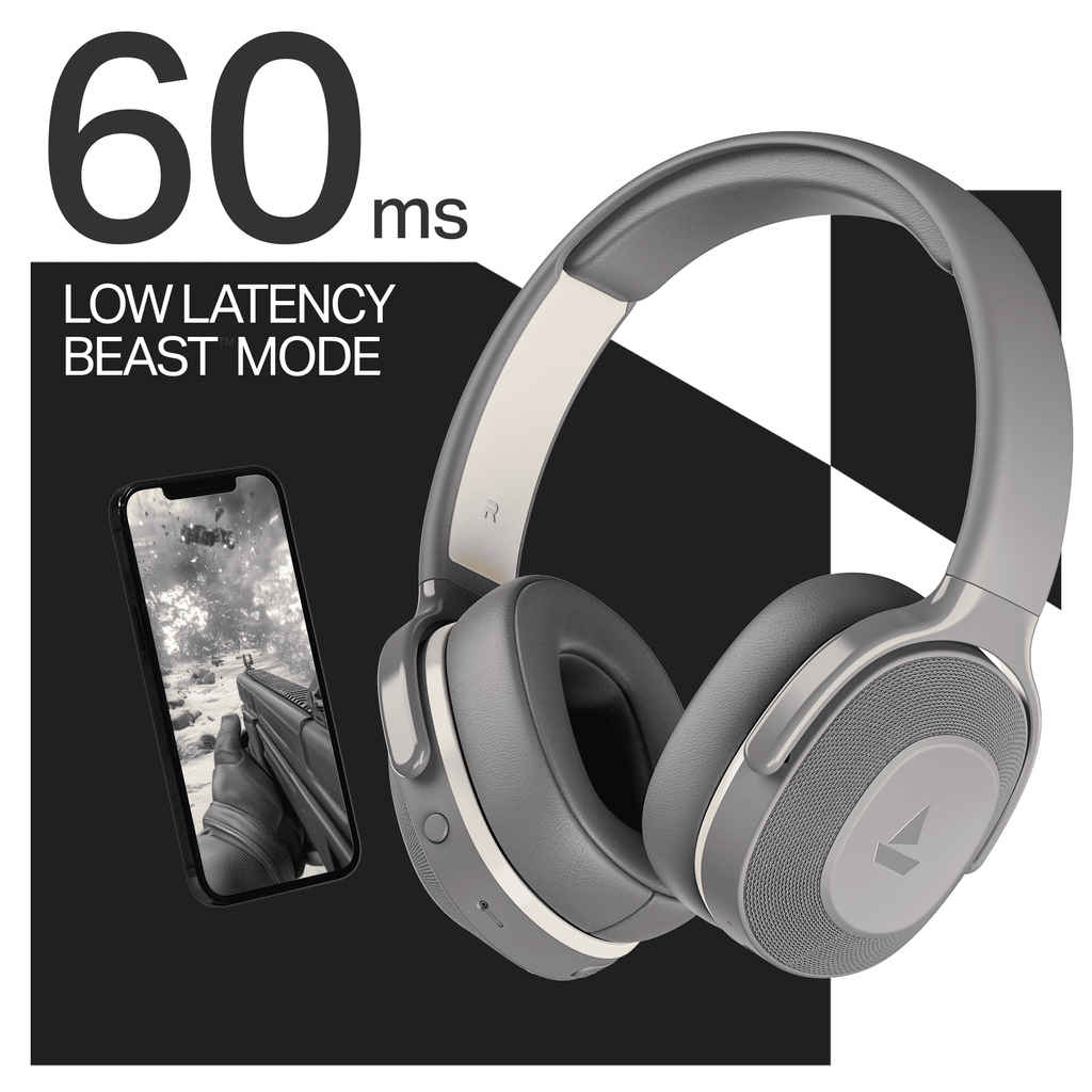 boAt Rockerz 413 | Wireless Headphones with 40mm Drivers, BEAST™ Mode, ENx™ Tech & 60H Playback