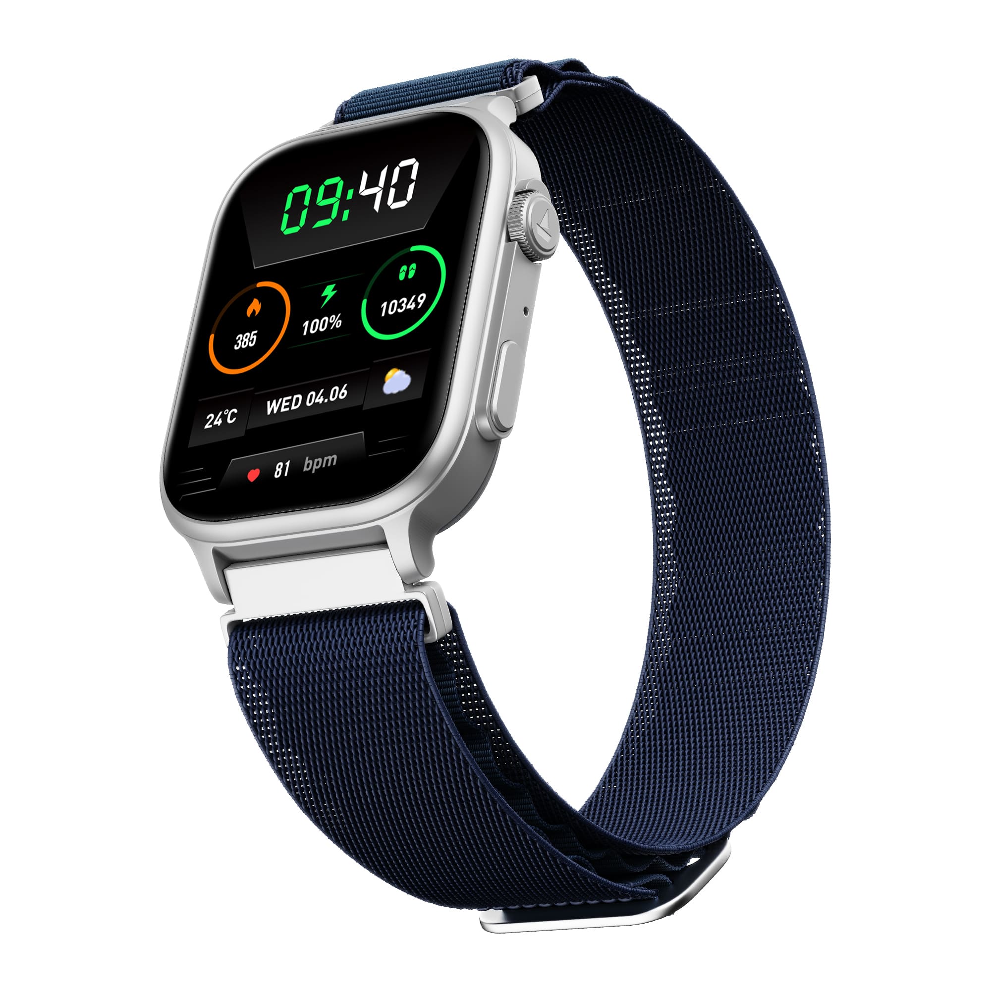 boAt Storm Infinity Max | Smartwatch with 2.01" HD Display, 20-Day Battery Life, BT Calling, IP68, and Functional Crown