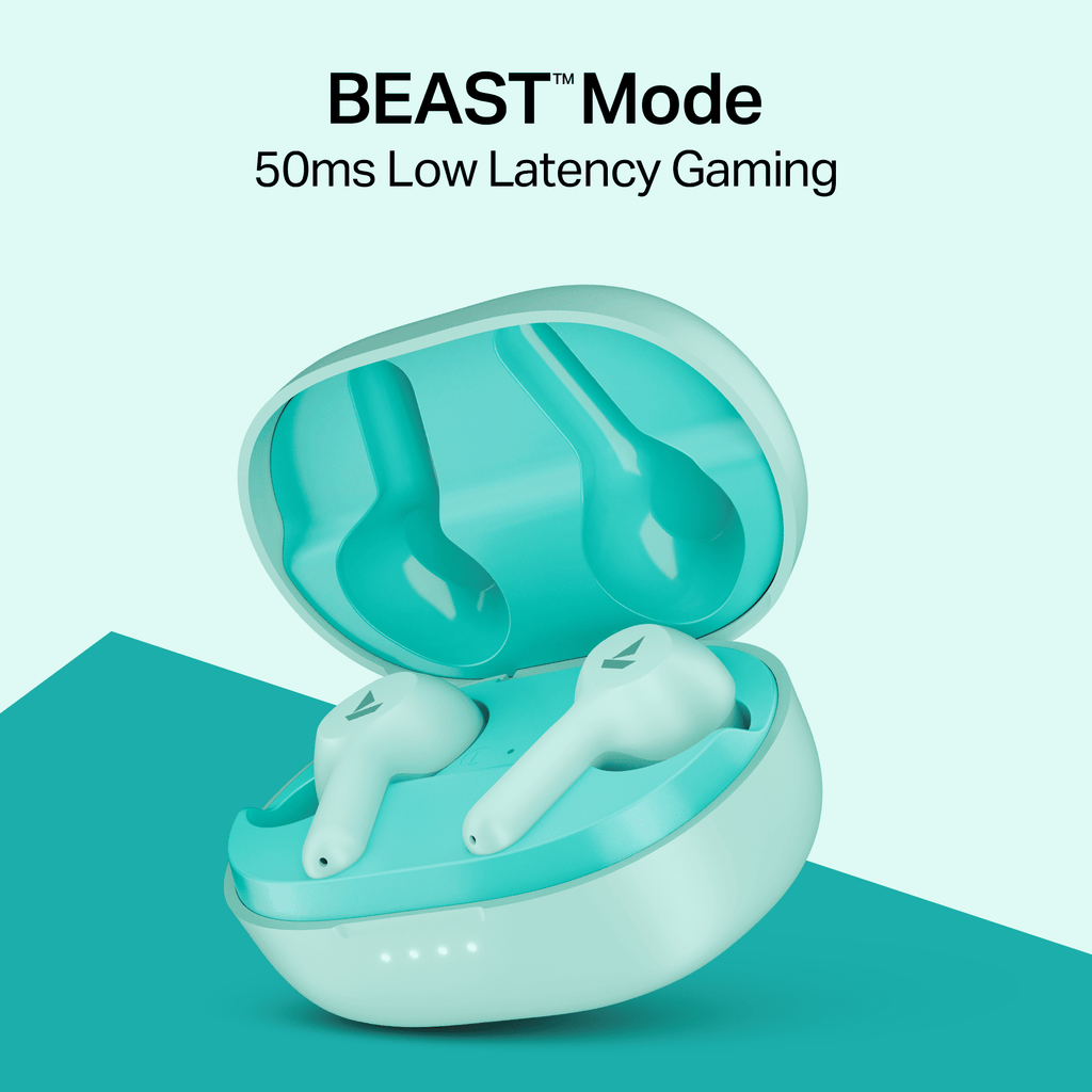 boAt Airdopes 71 | Wireless Earbuds with 40 Hours Playback, BEAST™ Mode, ENx™ Technology, Dual Mic with ENx™ Technology