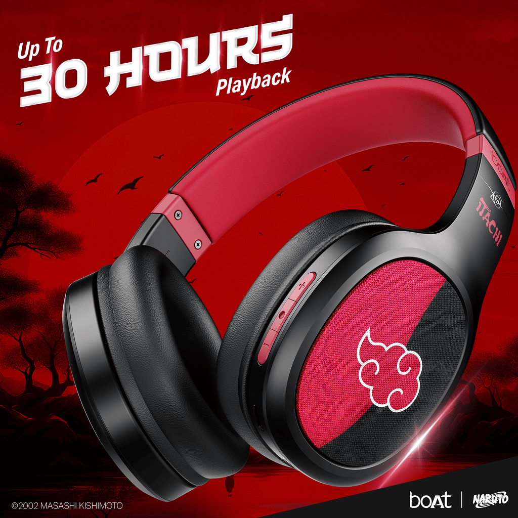 boAt Rockerz 460 Naruto Edition | Naruto Series – Wireless Headphones with 30 Hours Playback & BEAST™ Mode