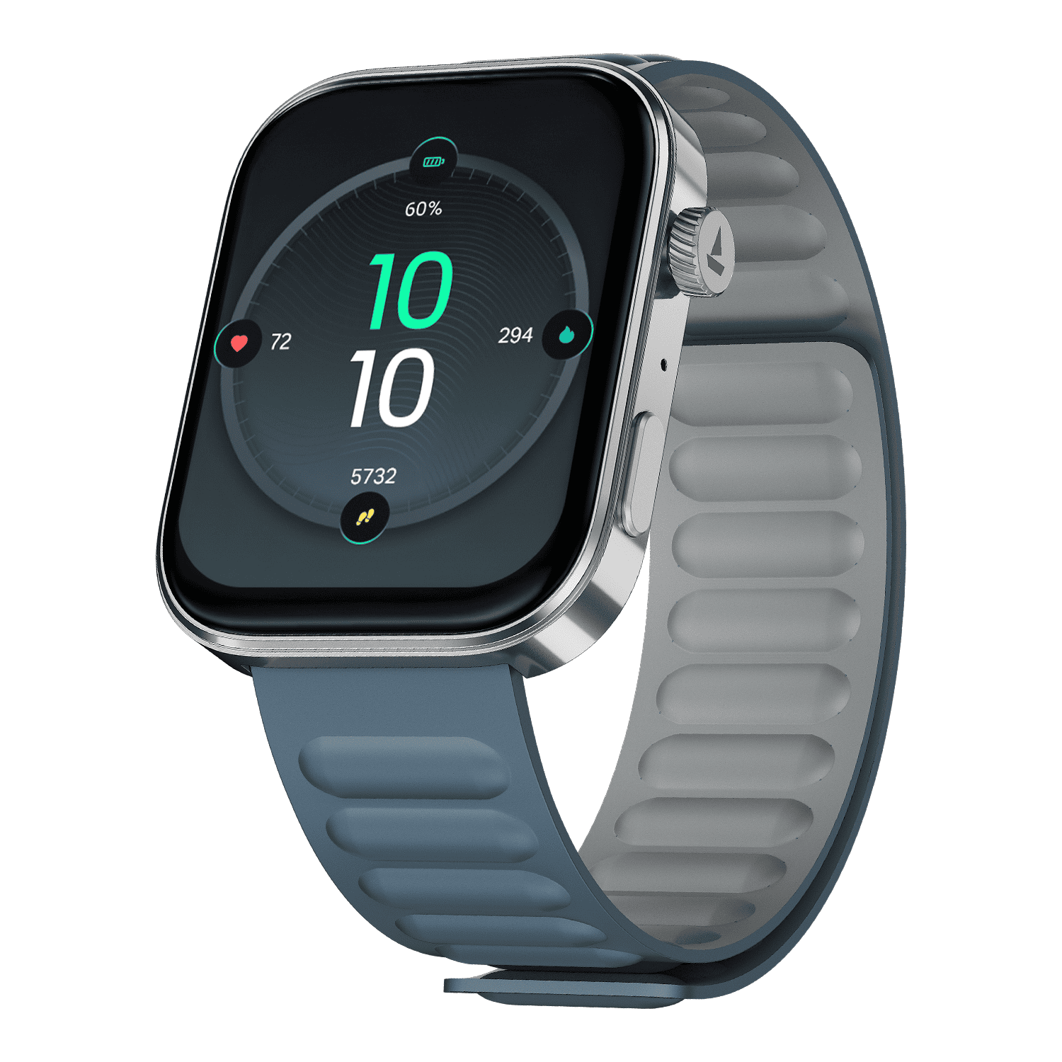 boAt Chrome Endeavour | Smartwatch with 1.96" AMOLED Display, AI Coach, Auto Activity Detection & Turn-by-Turn Navigation