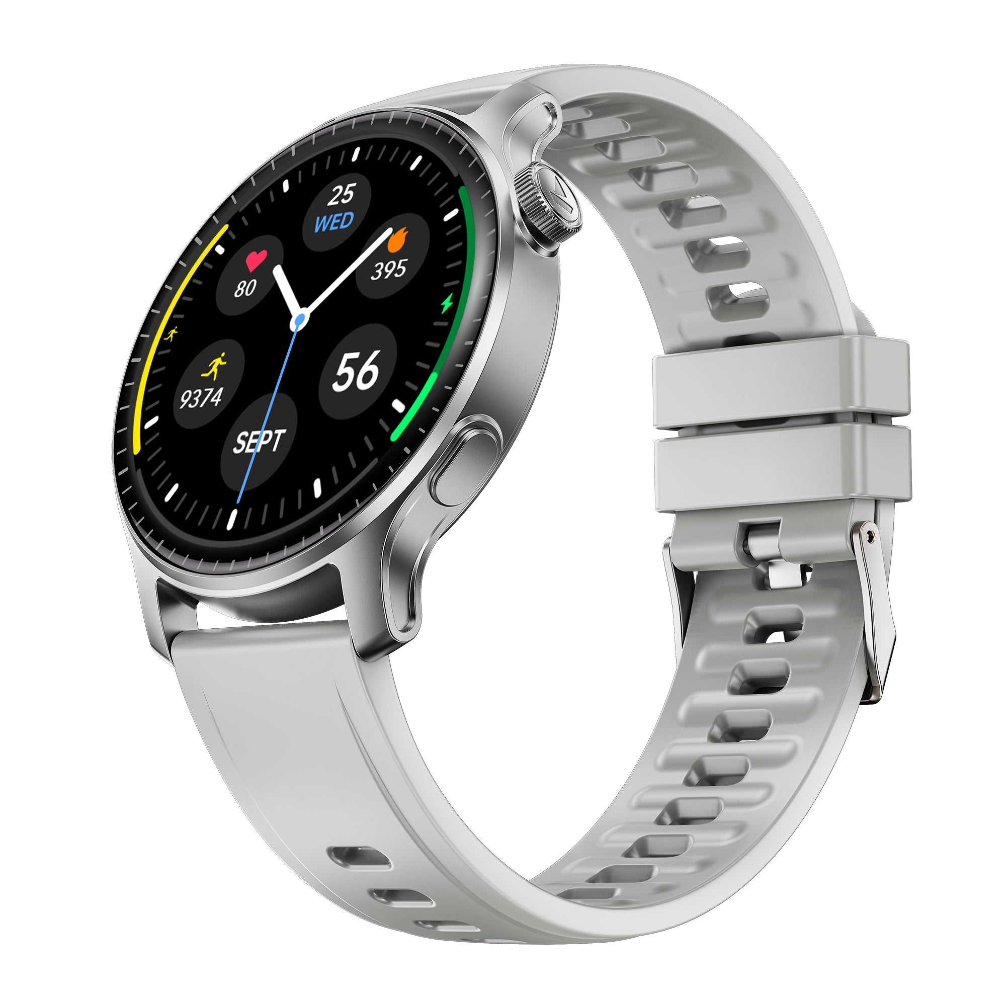 boAt Ultima Prime | Smartwatch with 1.43" AMOLED Display, Cloud Watch Faces, Emergency SOS, BT Calling, Functional Crown