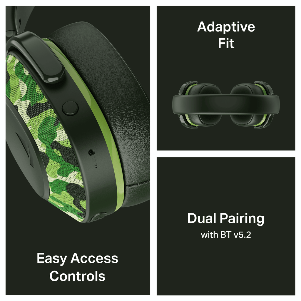 boAt Rockerz 413 | Wireless Headphones with 40mm Drivers, BEAST™ Mode, ENx™ Tech & 60H Playback