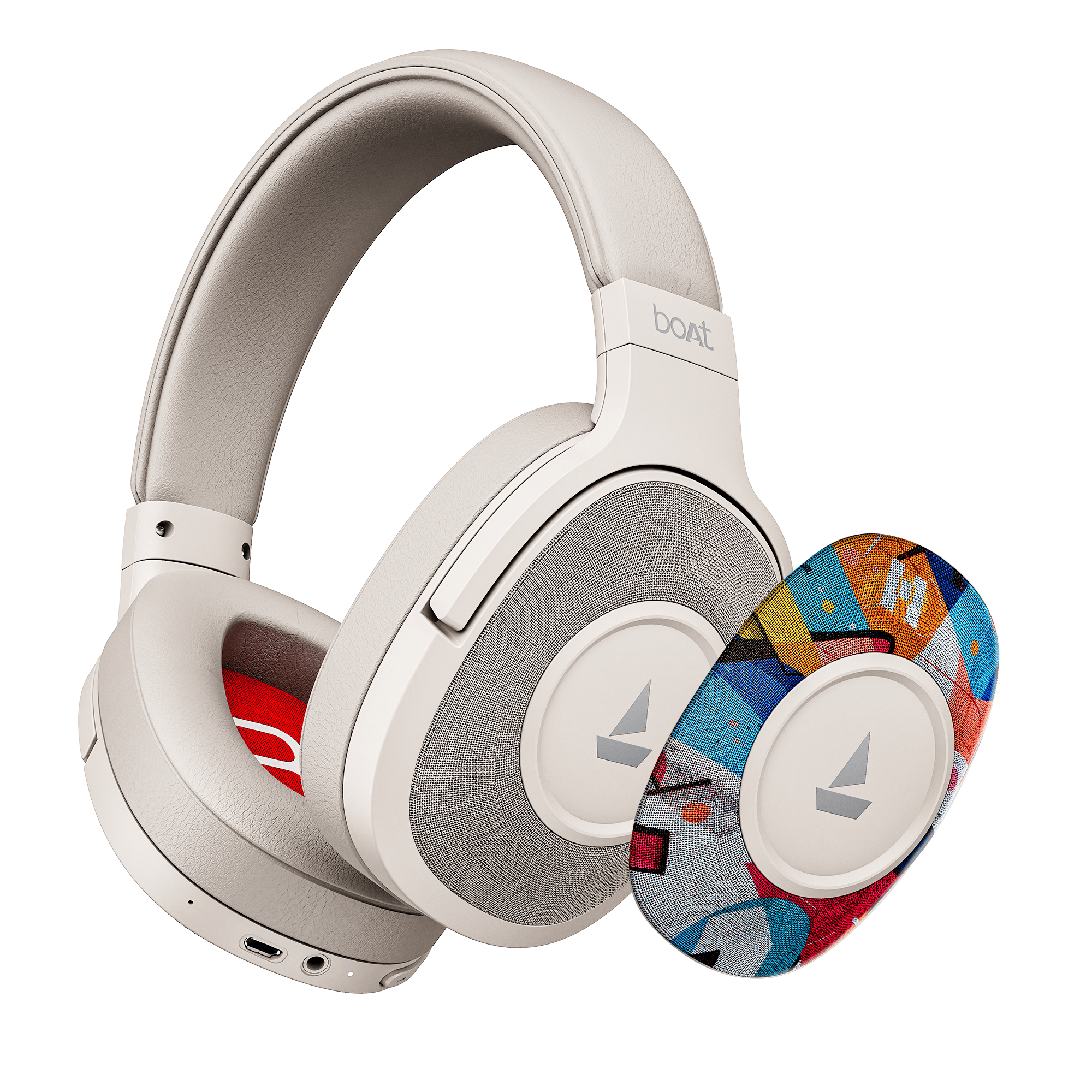 boAt Rockerz Plus 550 | Wireless Headphones with 100H Playback, 50mm Drivers & boAt Signature Sound