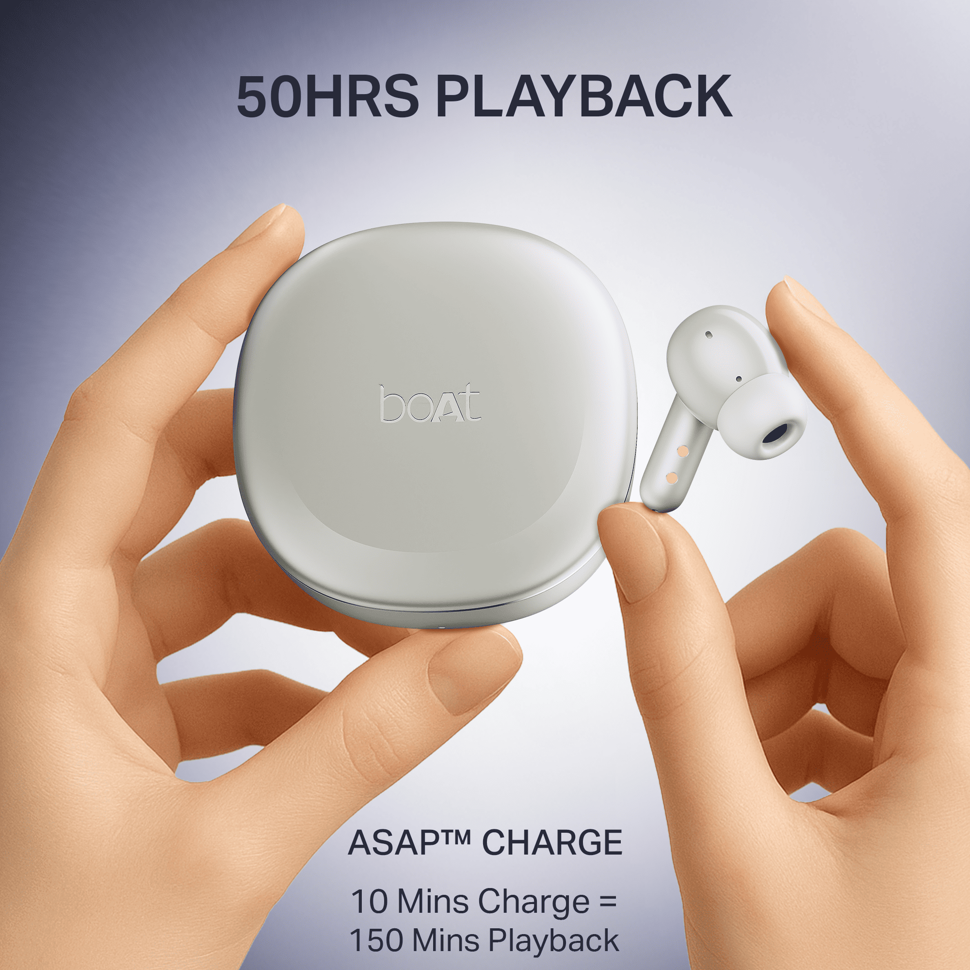 boAt Airdopes Prime 511 | Wireless Earbuds with 50 Hours Playback, AI-ENx™ Calling, Multipoint Connectivity & boAt Signature Sound