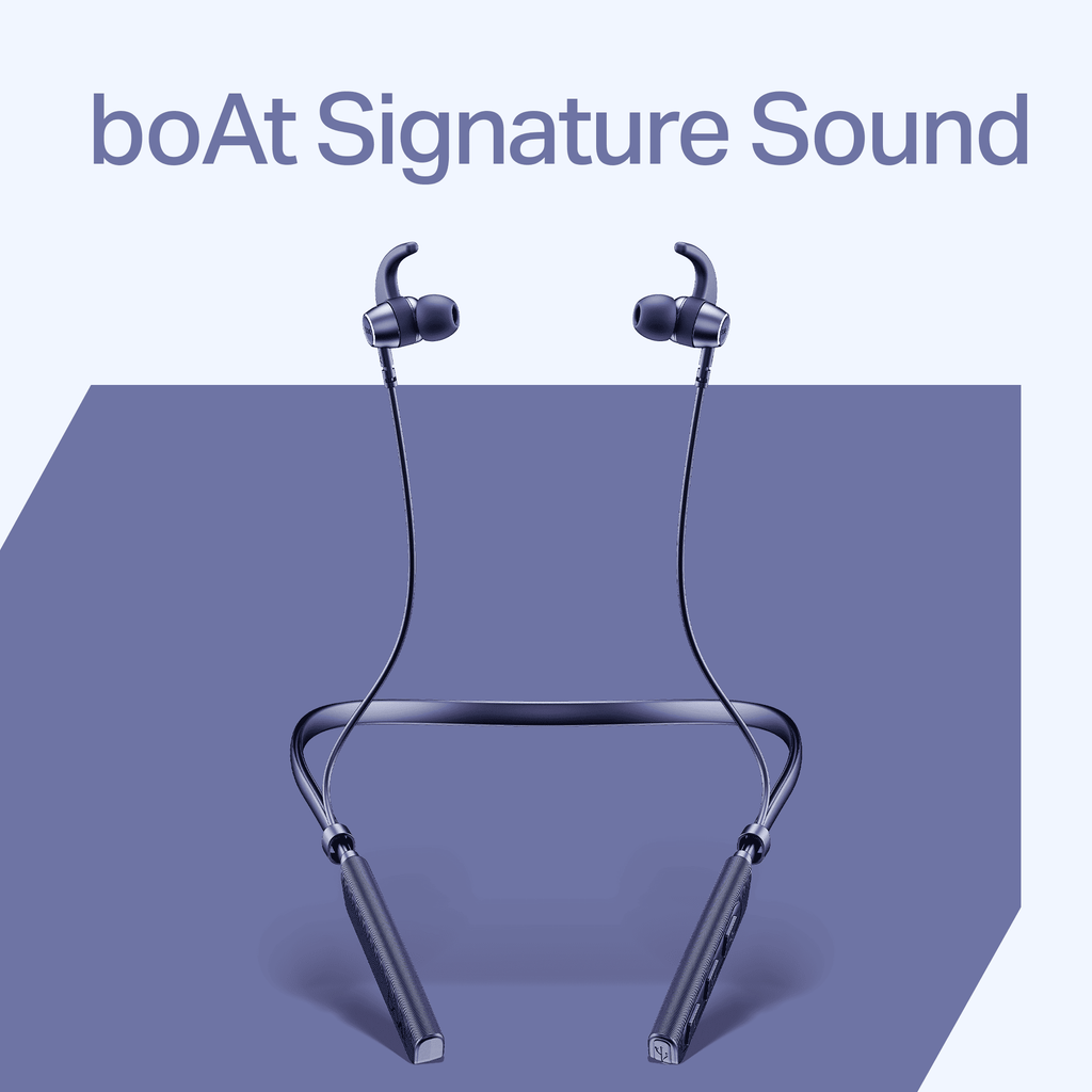 boAt Rockerz 202 | Wireless Neckband with BEAST™ Mode, ENx™ Tech, Dual Pairing & 20H Playback