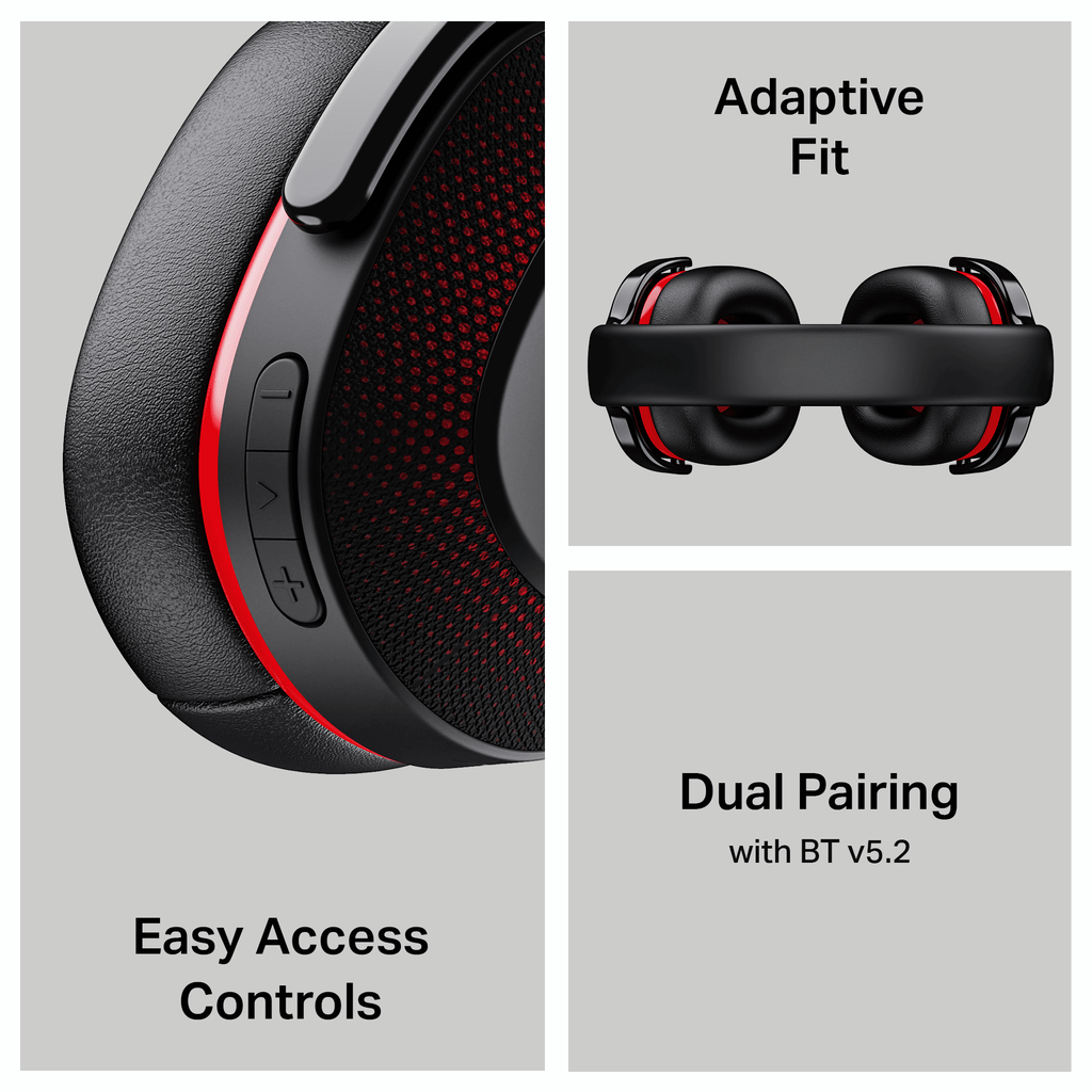 boAt Rockerz 413 | Wireless Headphones with 40mm Drivers, BEAST™ Mode, ENx™ Tech & 60H Playback