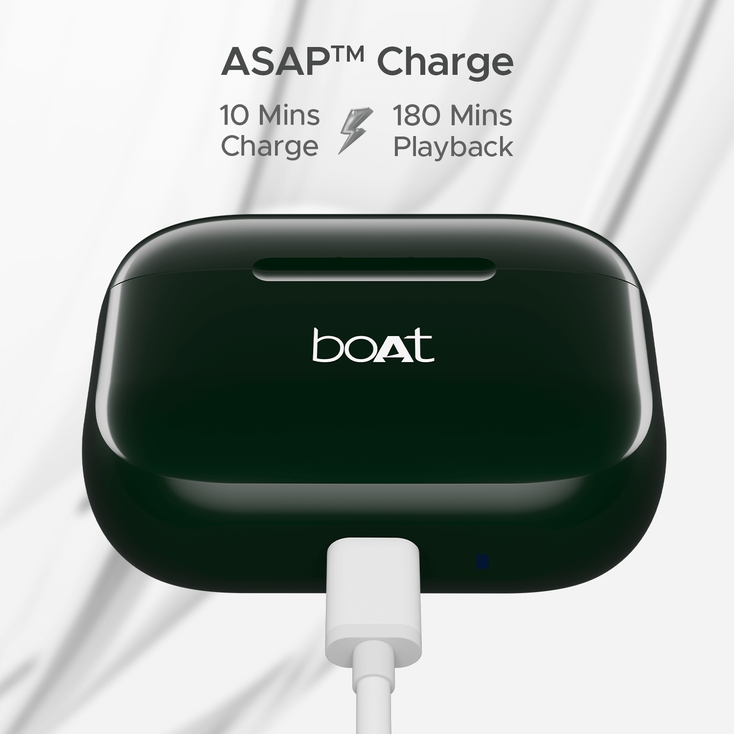 boAt Airdopes 161 | Wireless Earbuds with Massive Playback of upto 40 Hours, IPX5 Water & Sweat Resistance, IWP Technology, Type C Interface