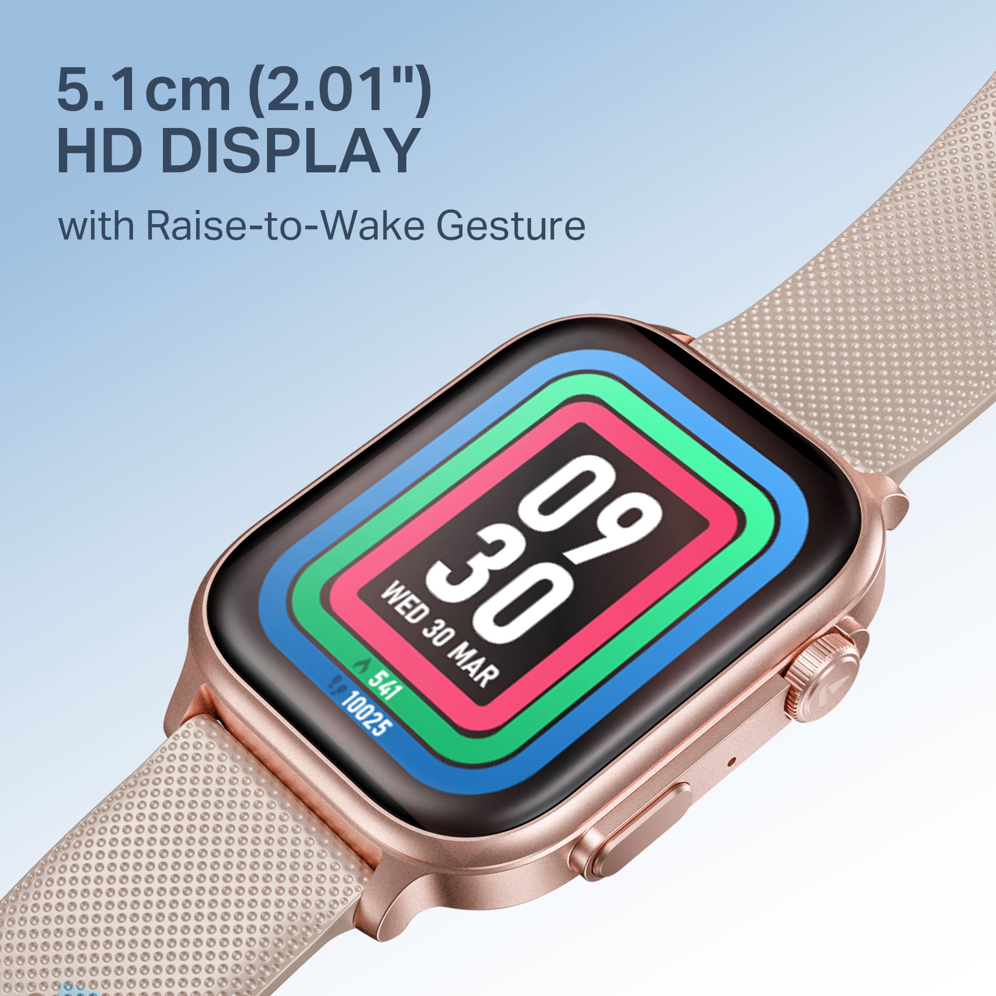 boAt Storm Infinity Max | Smartwatch with 2.01" HD Display, 20-Day Battery Life, BT Calling, IP68, and Functional Crown
