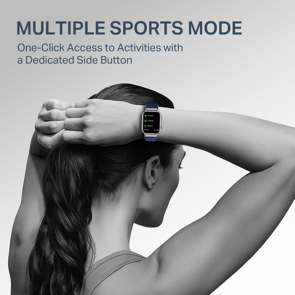 boAt Storm Infinity Max | Smartwatch with 2.01" HD Display, 20-Day Battery Life, BT Calling, IP68, and Functional Crown