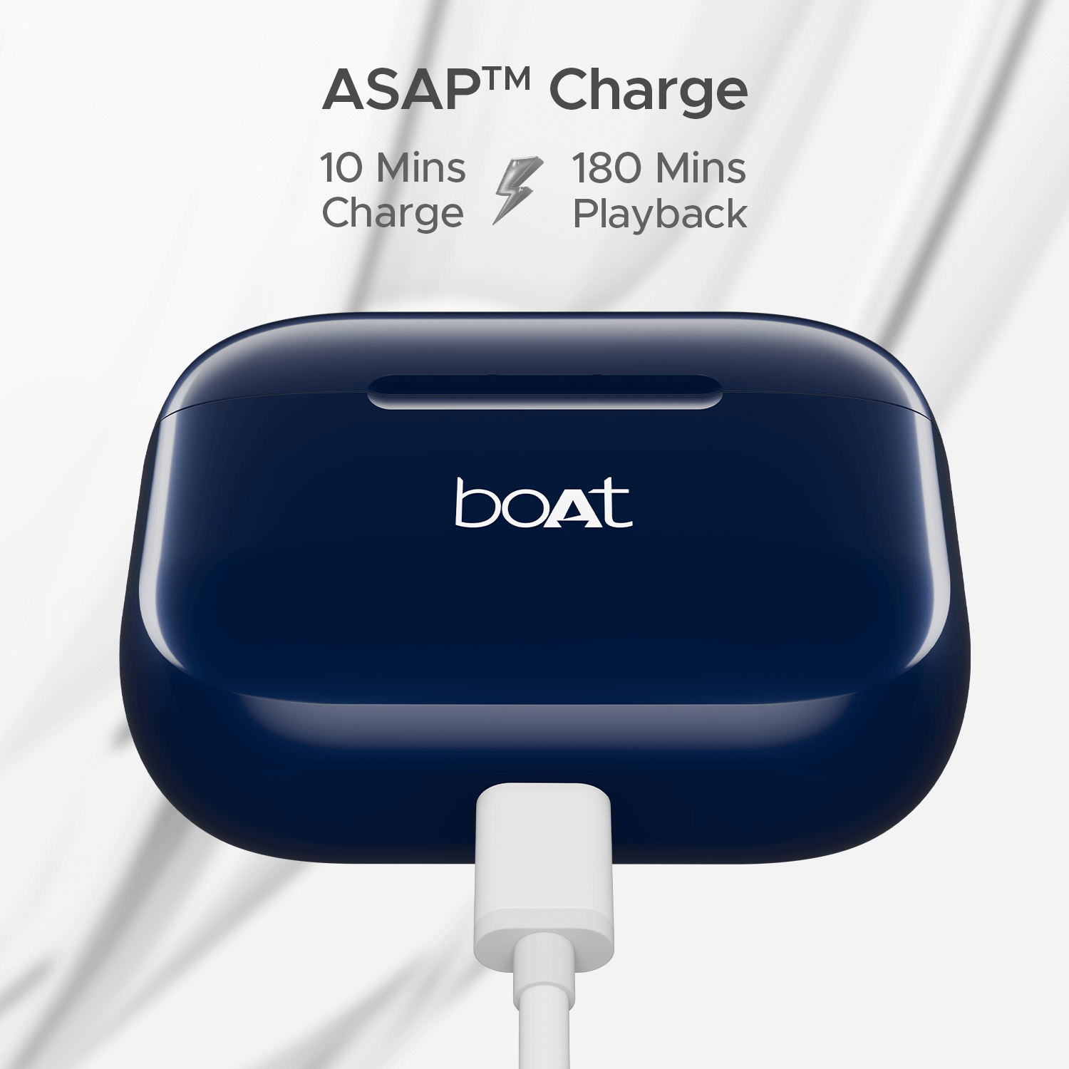 boAt Airdopes 161 | Wireless Earbuds with Massive Playback of upto 40 Hours, IPX5 Water & Sweat Resistance, IWP Technology, Type C Interface
