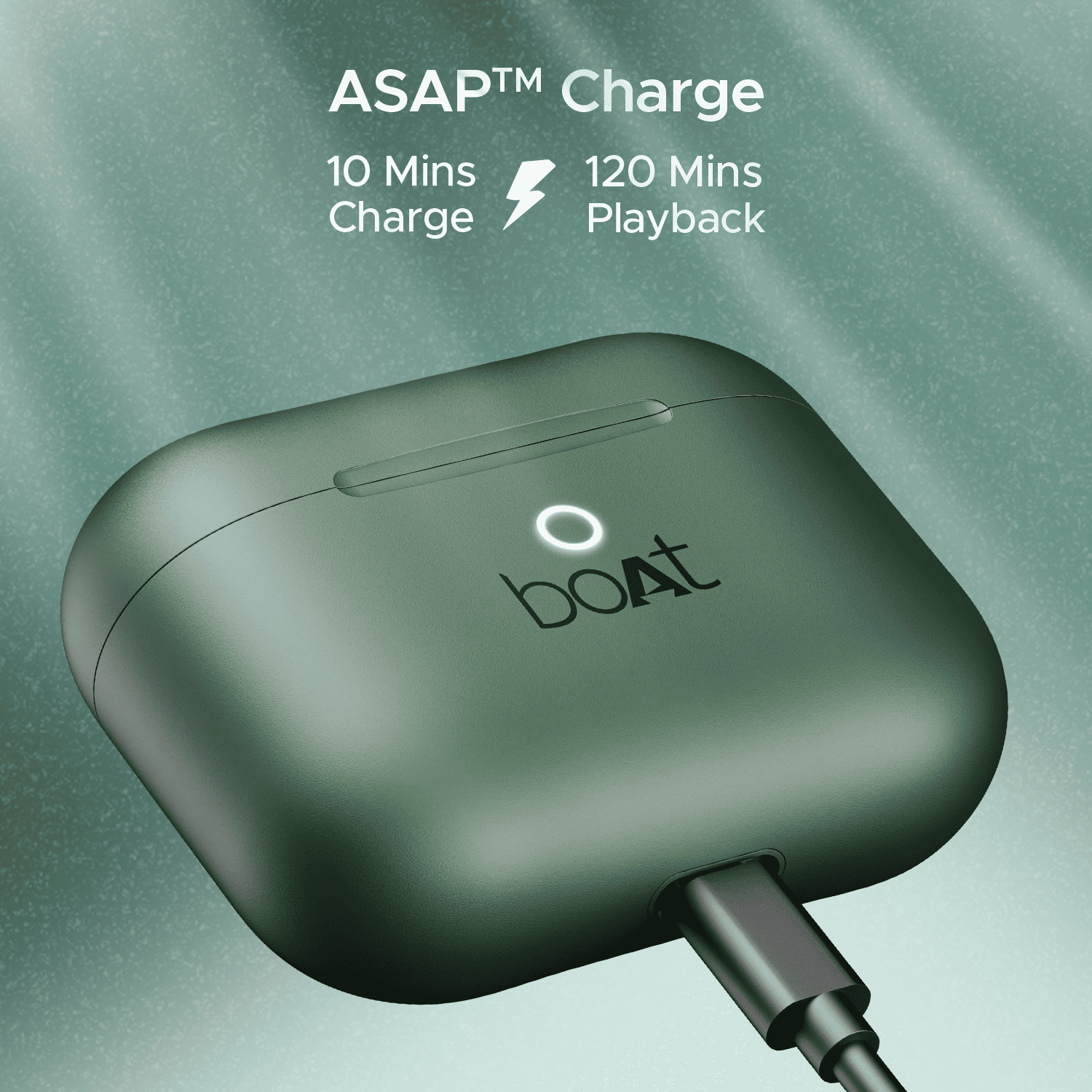 boAt Airdopes Alpha | True Wireless Earbuds with 35 Hours Playback, 13mm Drivers, ENx™ Tech, ASAP™ Charge, IWP™ Technology