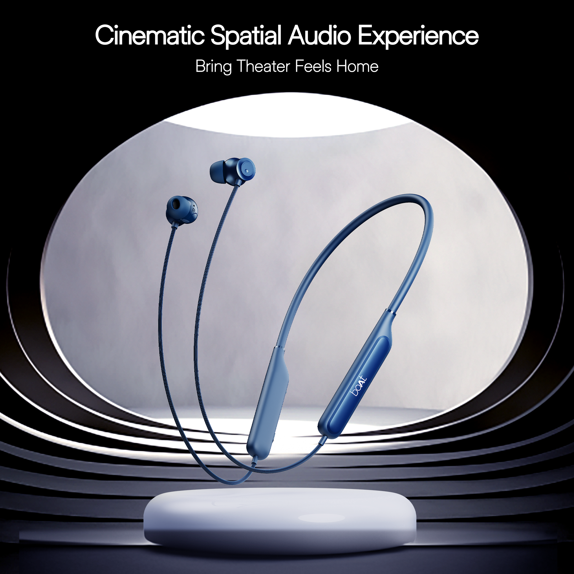 boAt Rockerz 210 ANC | Wireless Headphone with 30dB Active Noise Cancellation, Cinematic Spatial Audio, Seamless Fast Pairing