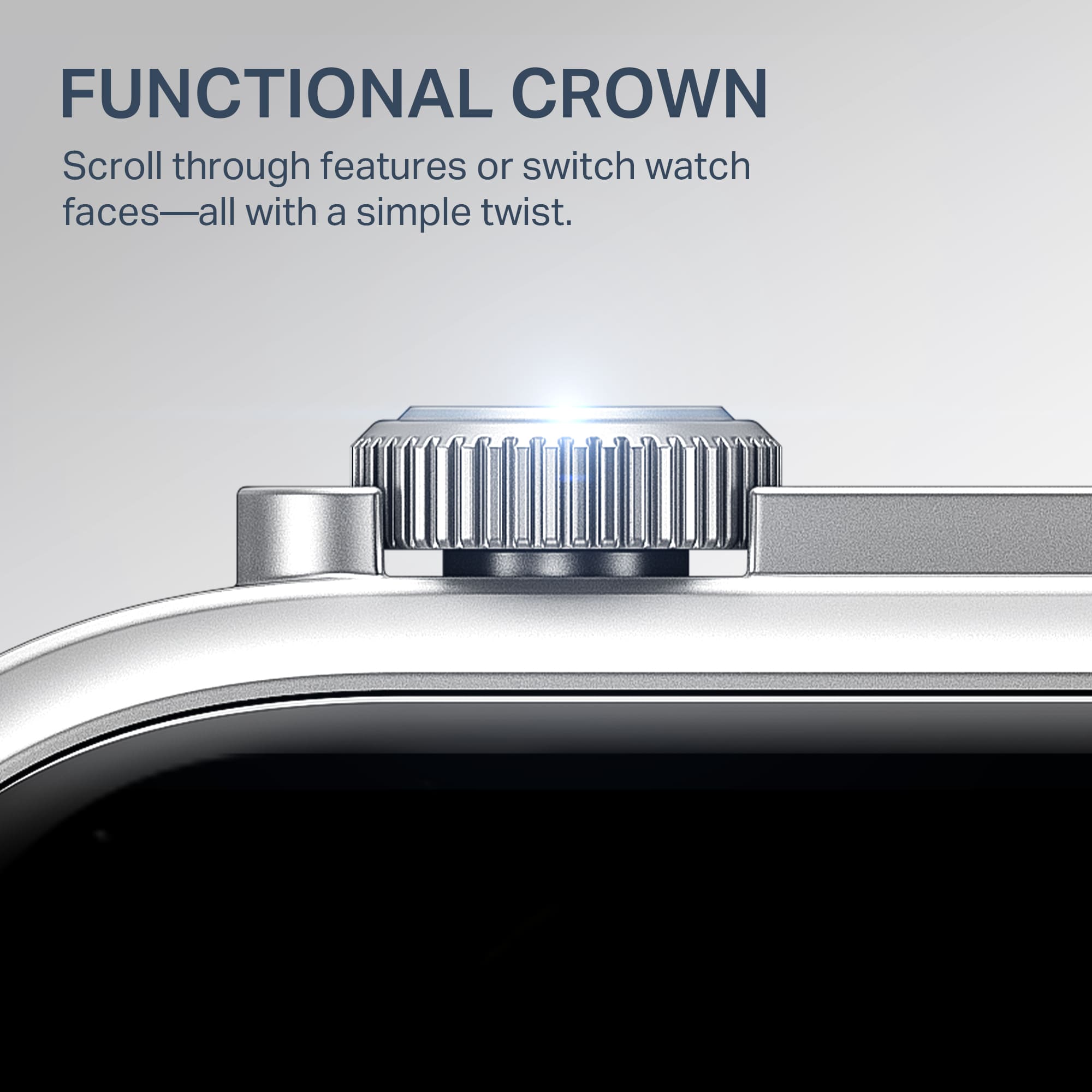 boAt Storm Infinity Max | Smartwatch with 2.01" HD Display, 20-Day Battery Life, BT Calling, IP68, and Functional Crown