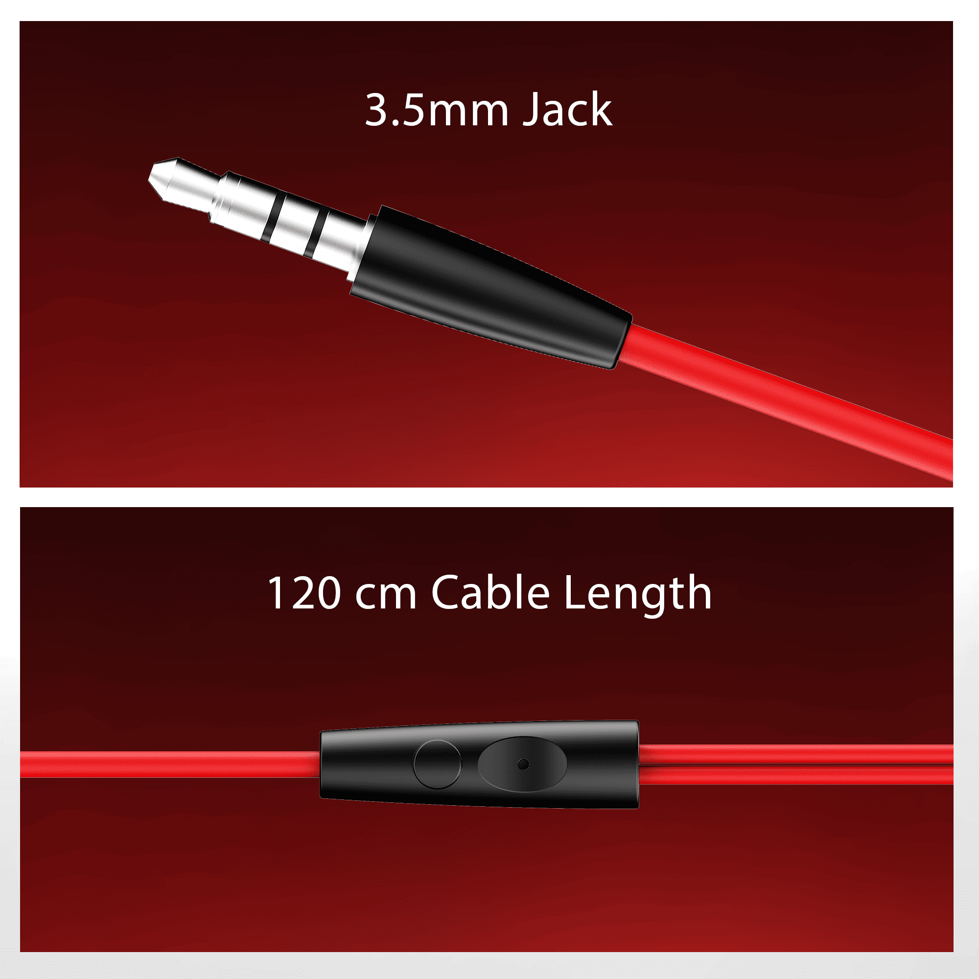 boAt Bassheads 211 | Wired Earphones with 10mm Drivers, Mic & Glossy Comfort Fit