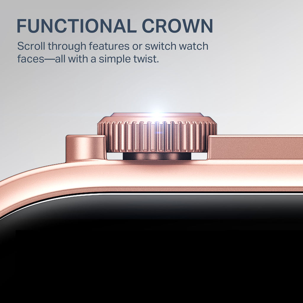boAt Storm Infinity Max | Smartwatch with 2.01" HD Display, 20-Day Battery Life, BT Calling, IP68, and Functional Crown