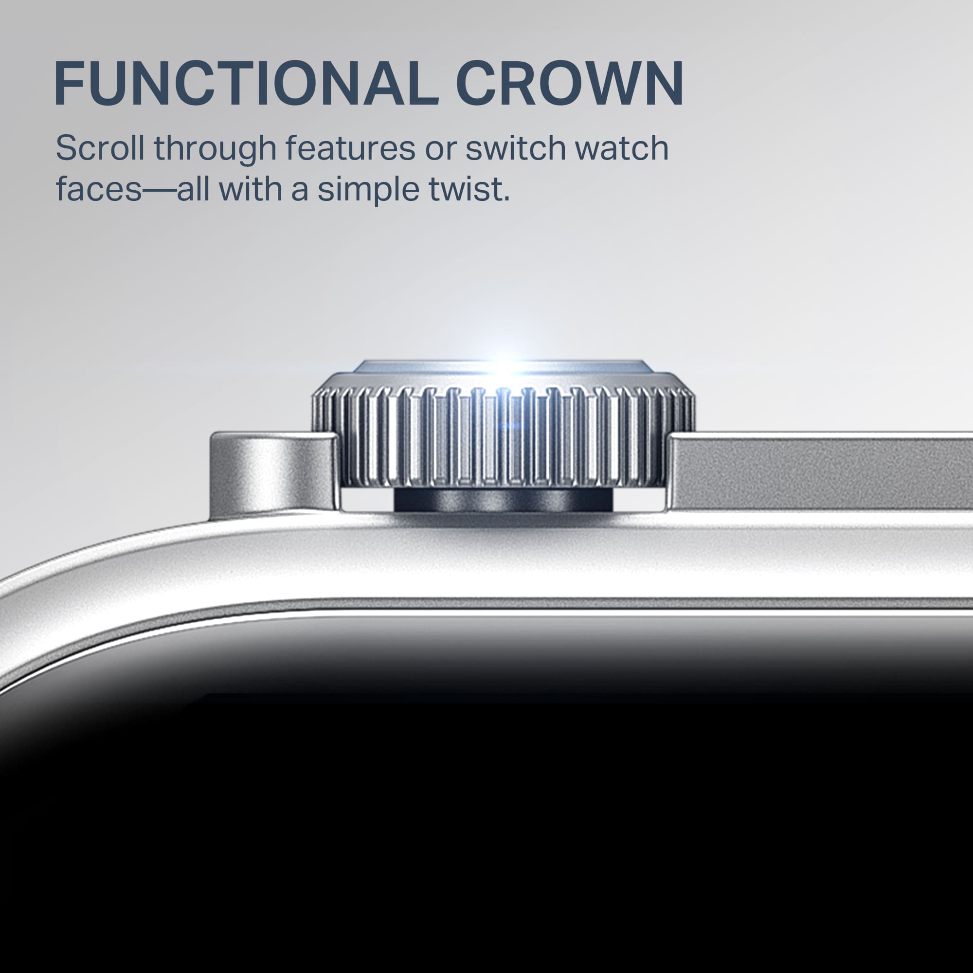 boAt Storm Infinity Max | Smartwatch with 2.01" HD Display, 20-Day Battery Life, BT Calling, IP68, and Functional Crown