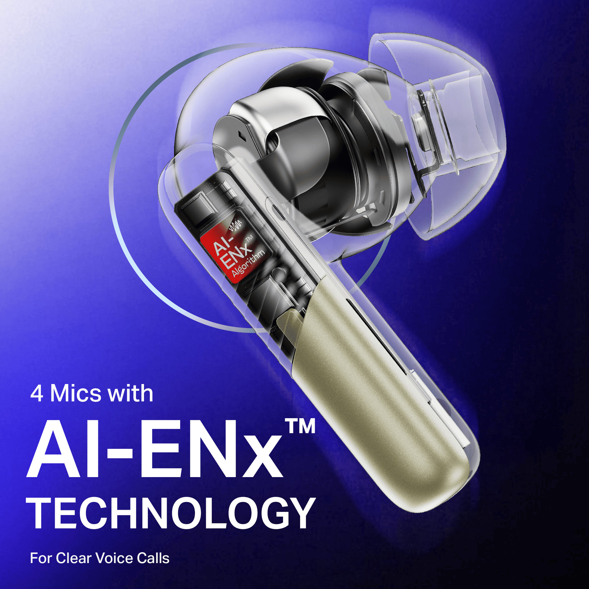 boAt Airdopes Prime 412 | Wireless Earbuds with 50 Hours Playback, AI-ENx™ Calling, BEAST™ Mode & boAt Signature Sound