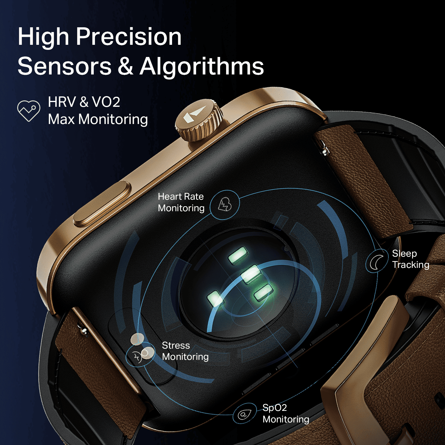 boAt Chrome Endeavour | Smartwatch with 1.96" AMOLED Display, AI Coach, Auto Activity Detection & Turn-by-Turn Navigation