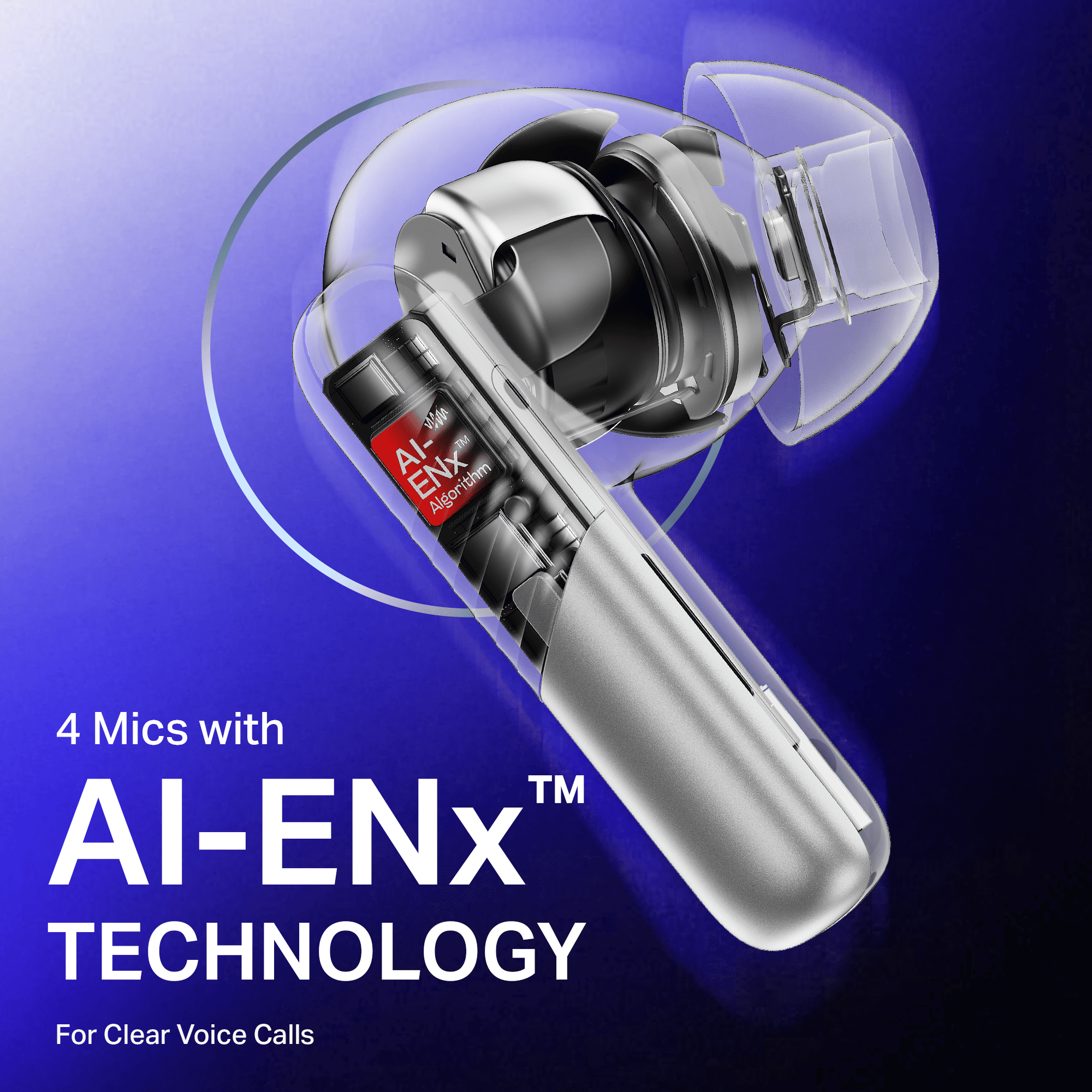 boAt Airdopes Prime 412 | Wireless Earbuds with 50 Hours Playback, AI-ENx™ Calling, BEAST™ Mode & boAt Signature Sound