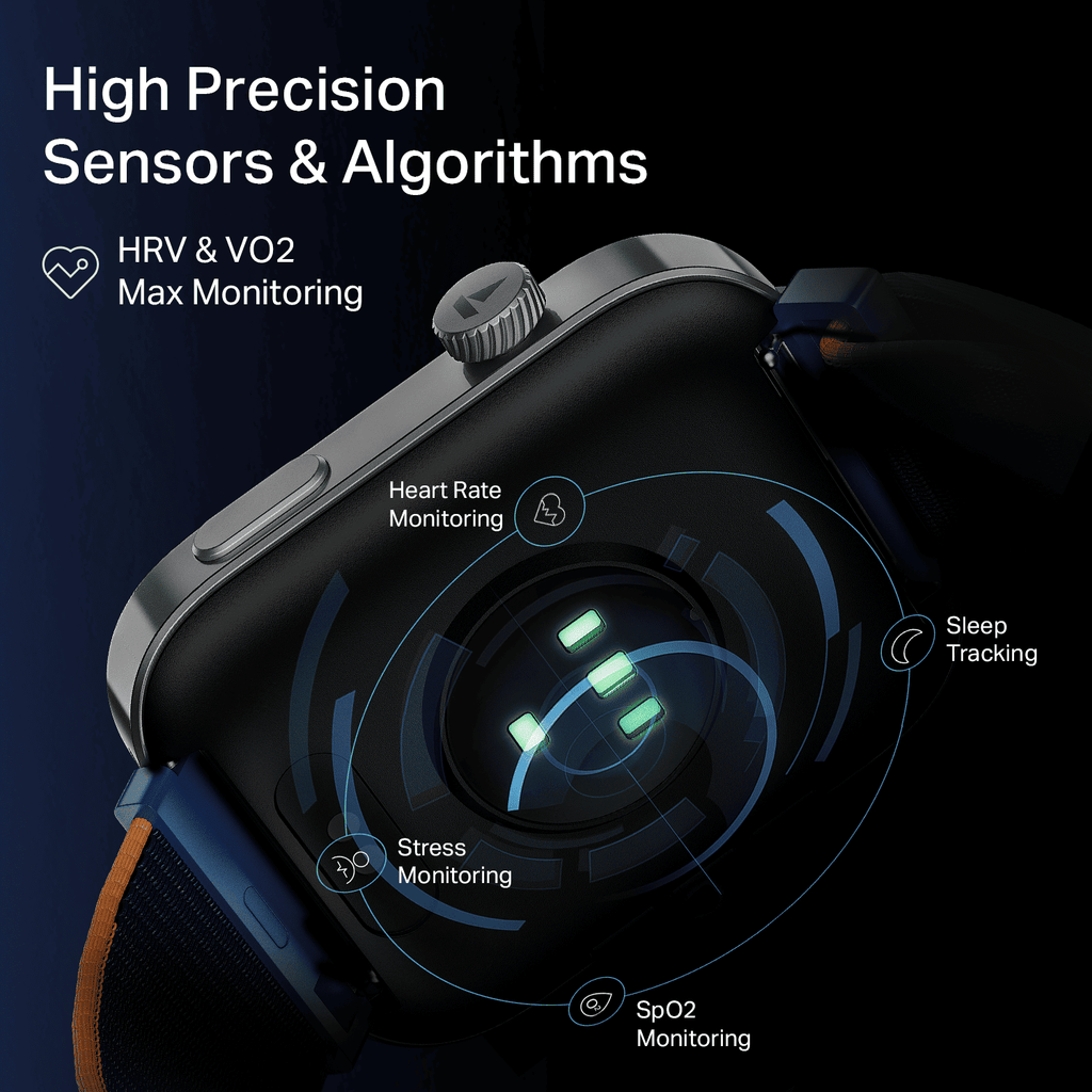 boAt Chrome Endeavour | Smartwatch with 1.96" AMOLED Display, AI Coach, Auto Activity Detection & Turn-by-Turn Navigation