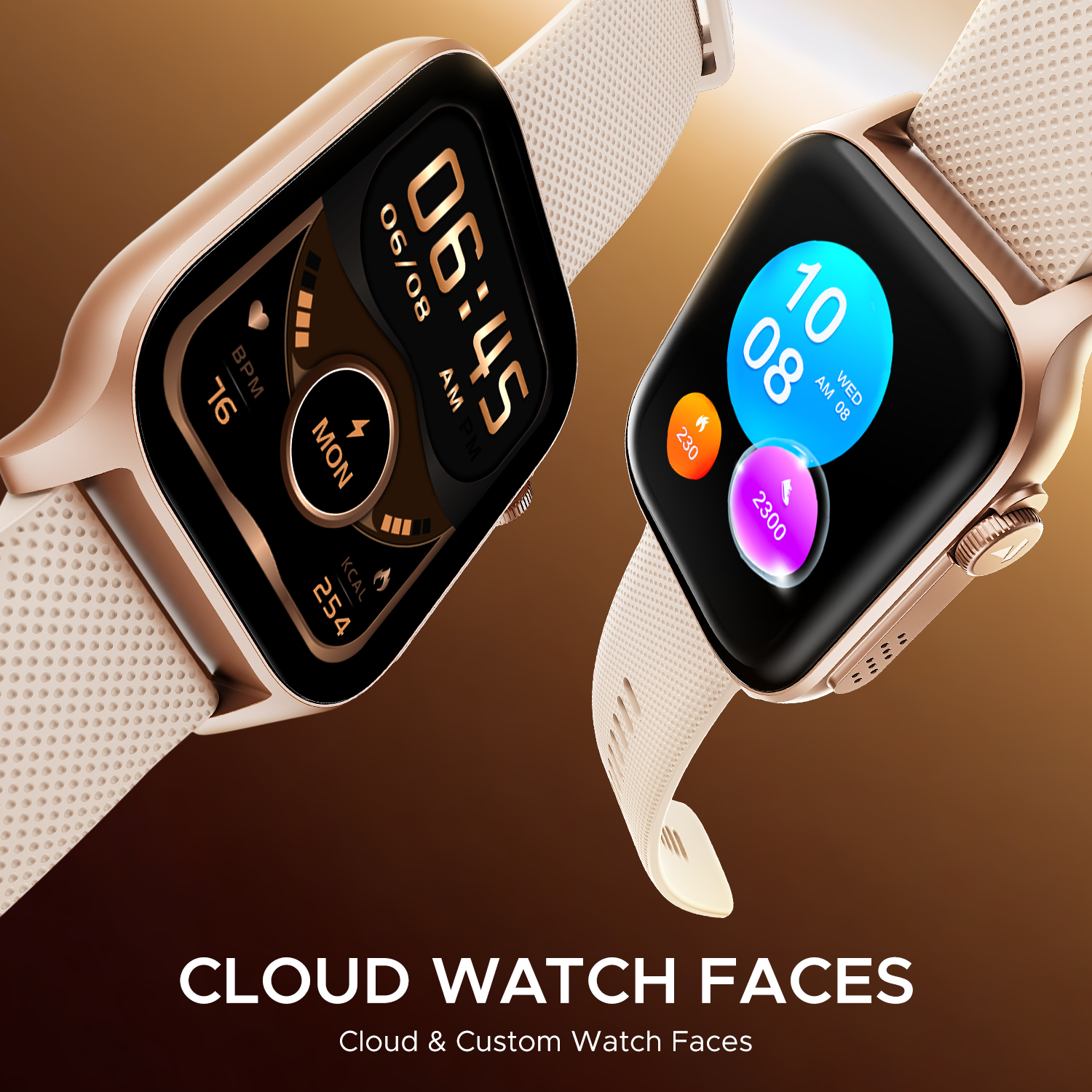 boAt Ultima Ember | Smartwatch with 1.96" AMOLED Display, Cloud Watch Faces, Functional Crown, BT Calling