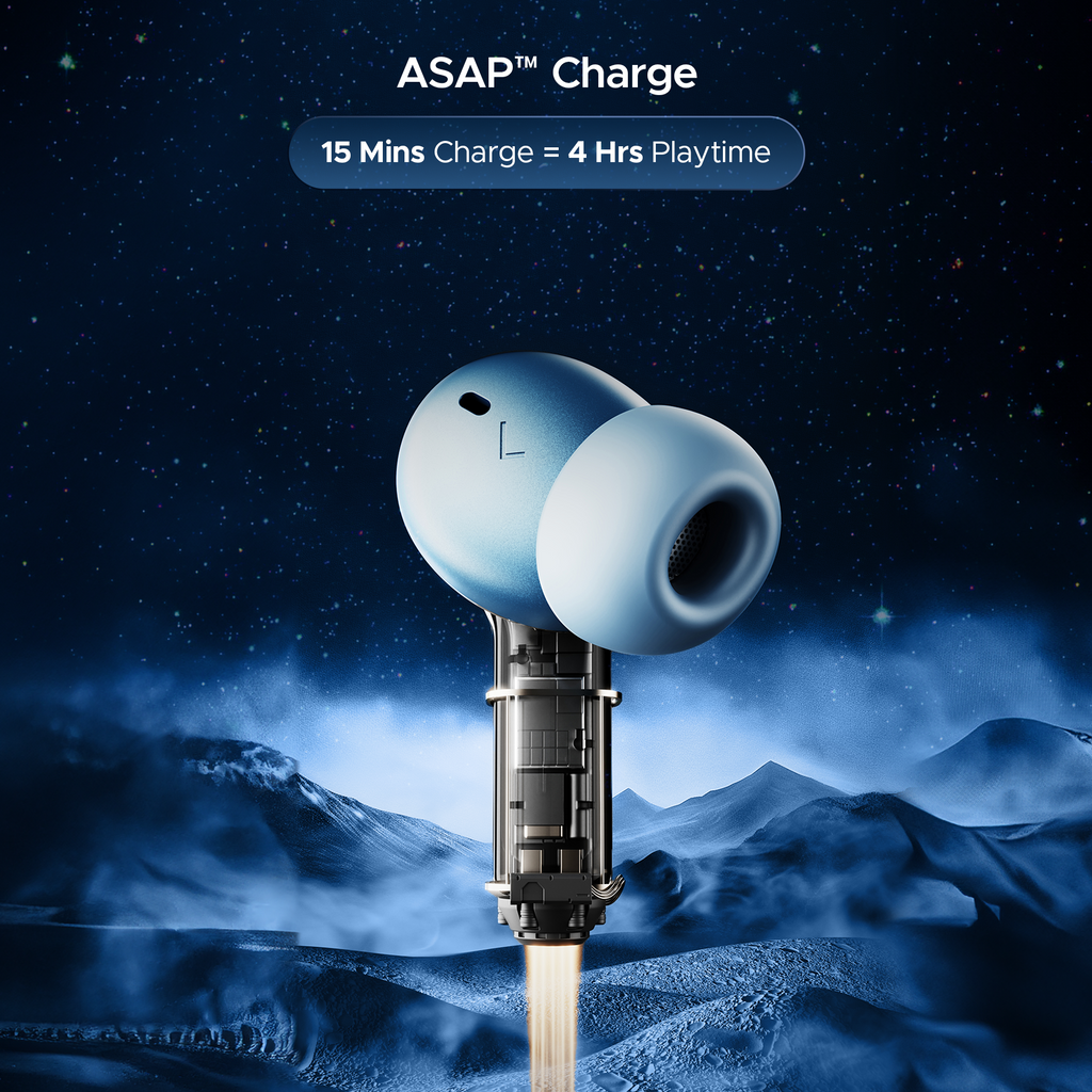boAt Nirvana Space | TWS Earbuds with boAt 360º Spatial Audio, 32dB Active Noise Cancellation