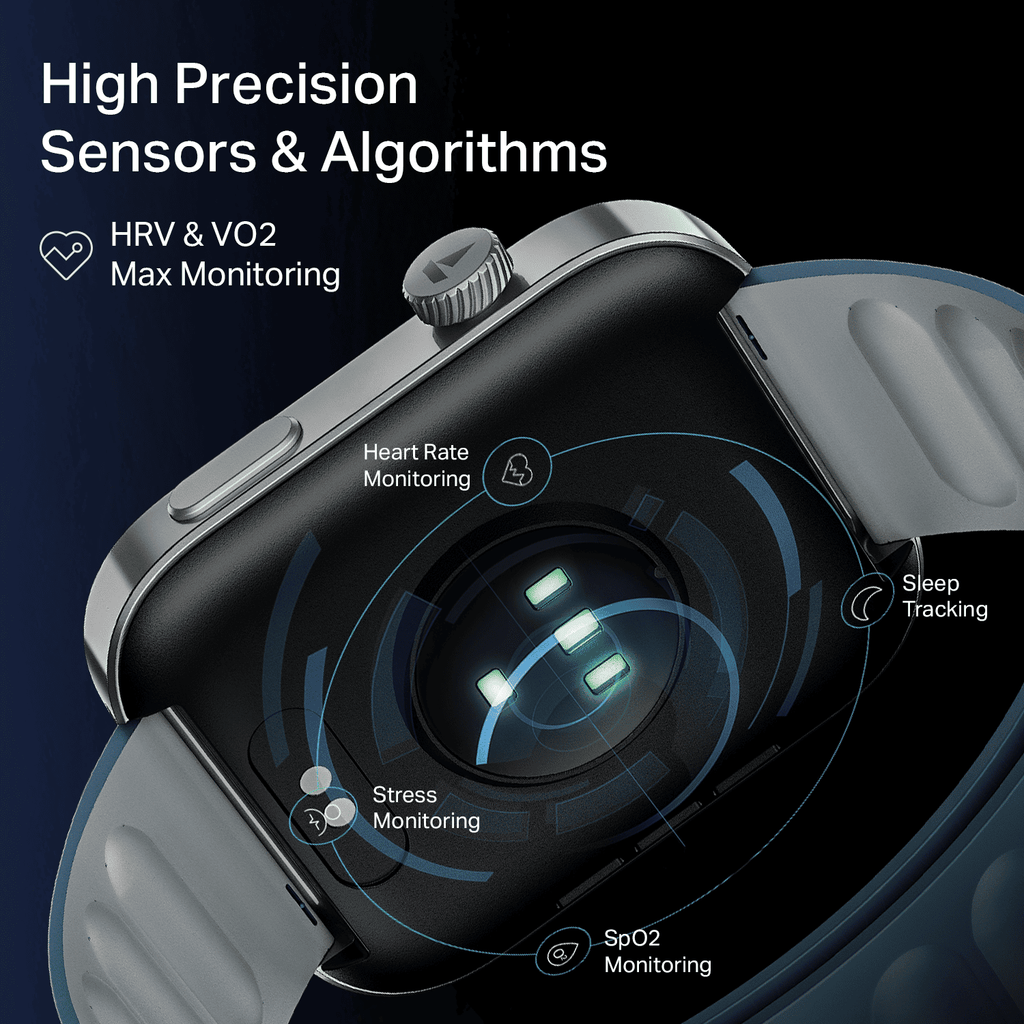 boAt Chrome Endeavour | Smartwatch with 1.96" AMOLED Display, AI Coach, Auto Activity Detection & Turn-by-Turn Navigation