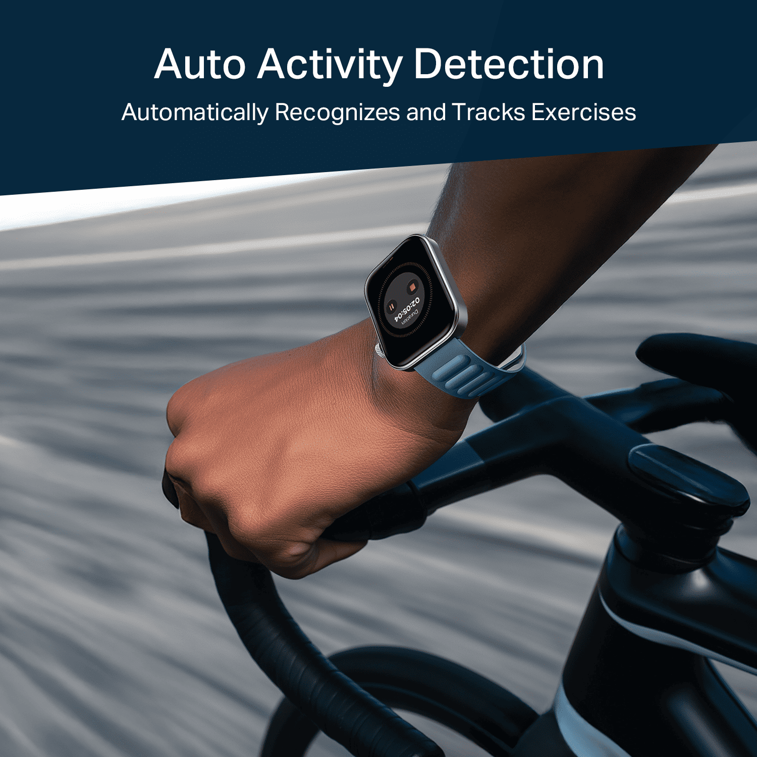 boAt Chrome Endeavour | Smartwatch with 1.96" AMOLED Display, AI Coach, Auto Activity Detection & Turn-by-Turn Navigation