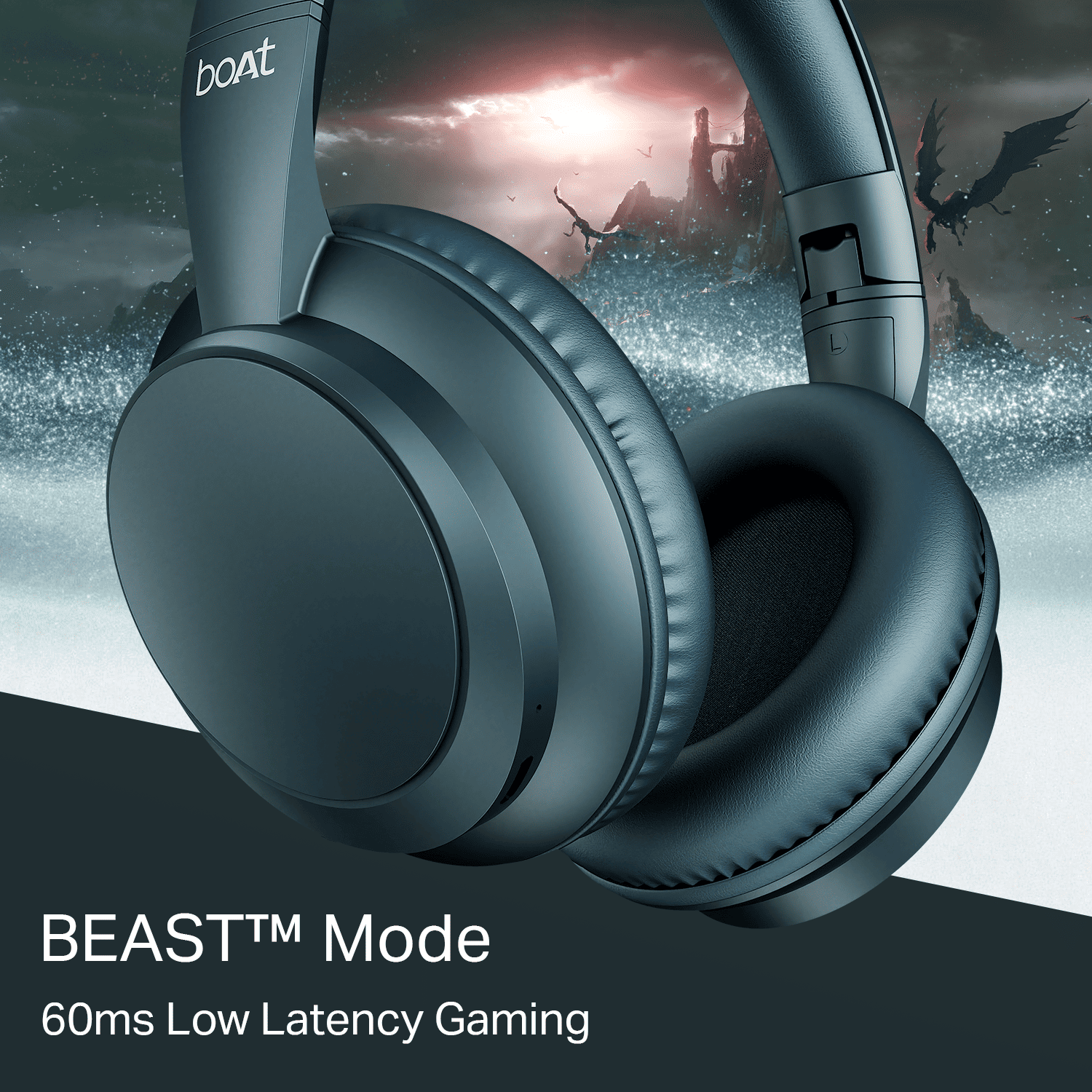 boAt Rockerz 371 | Wireless Neckband Earphones with 50 Hours Playback, BEAST™ Mode & ENx™ Calling