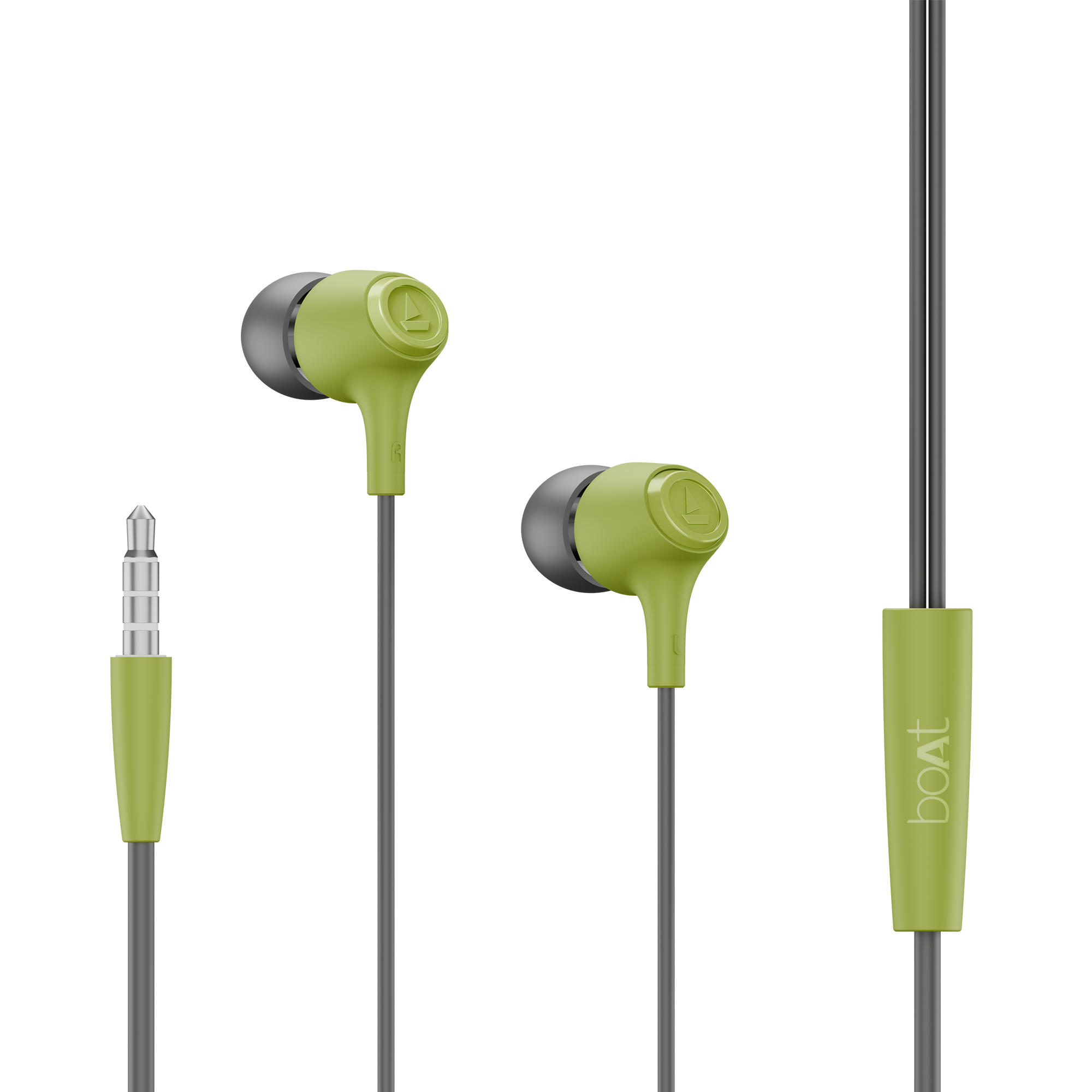 Bassheads 95 | Wired Earphone with 10mm Drivers, 120cm Cable Length, In-line Mic, Lightweight Build, 3.5mm Jack