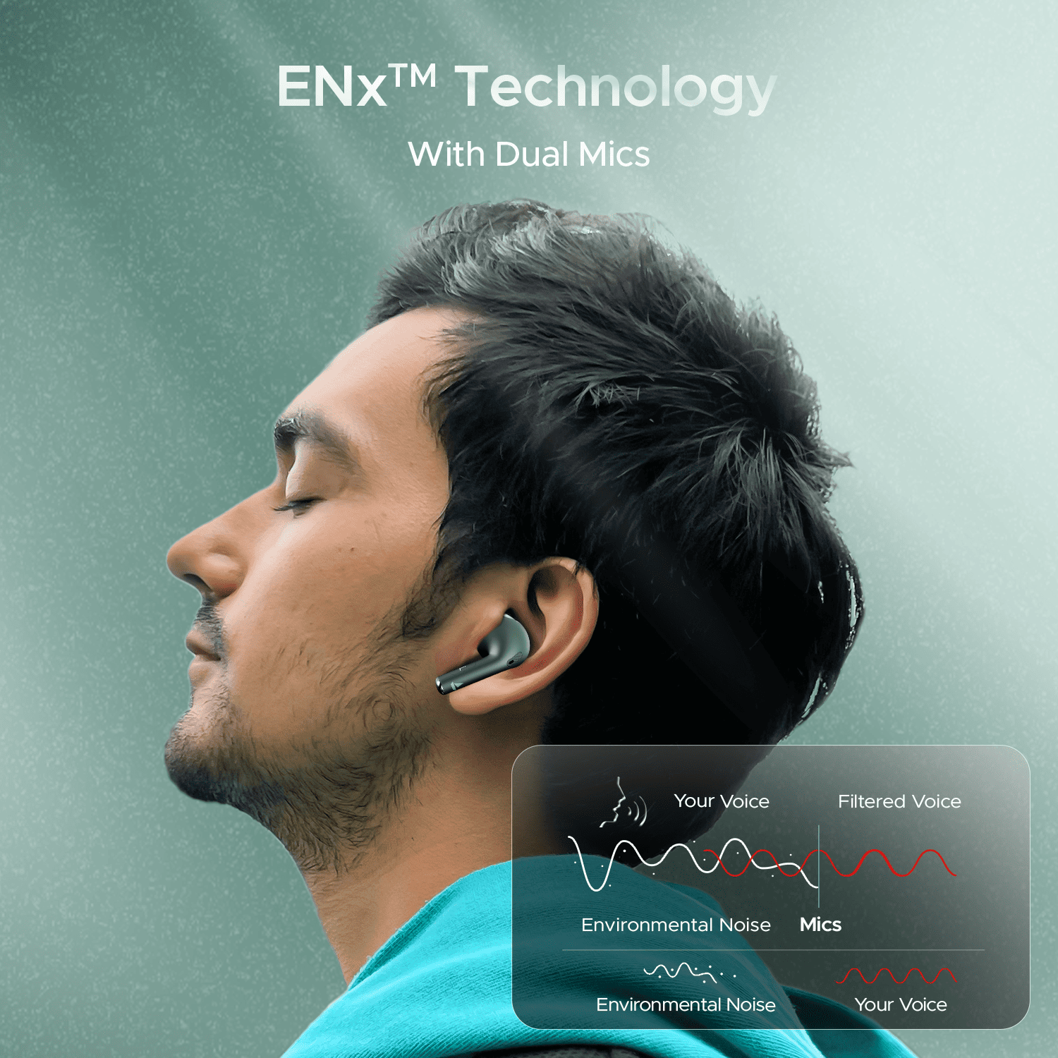 boAt Airdopes Alpha | True Wireless Earbuds with 35 Hours Playback, 13mm Drivers, ENx™ Tech, ASAP™ Charge, IWP™ Technology
