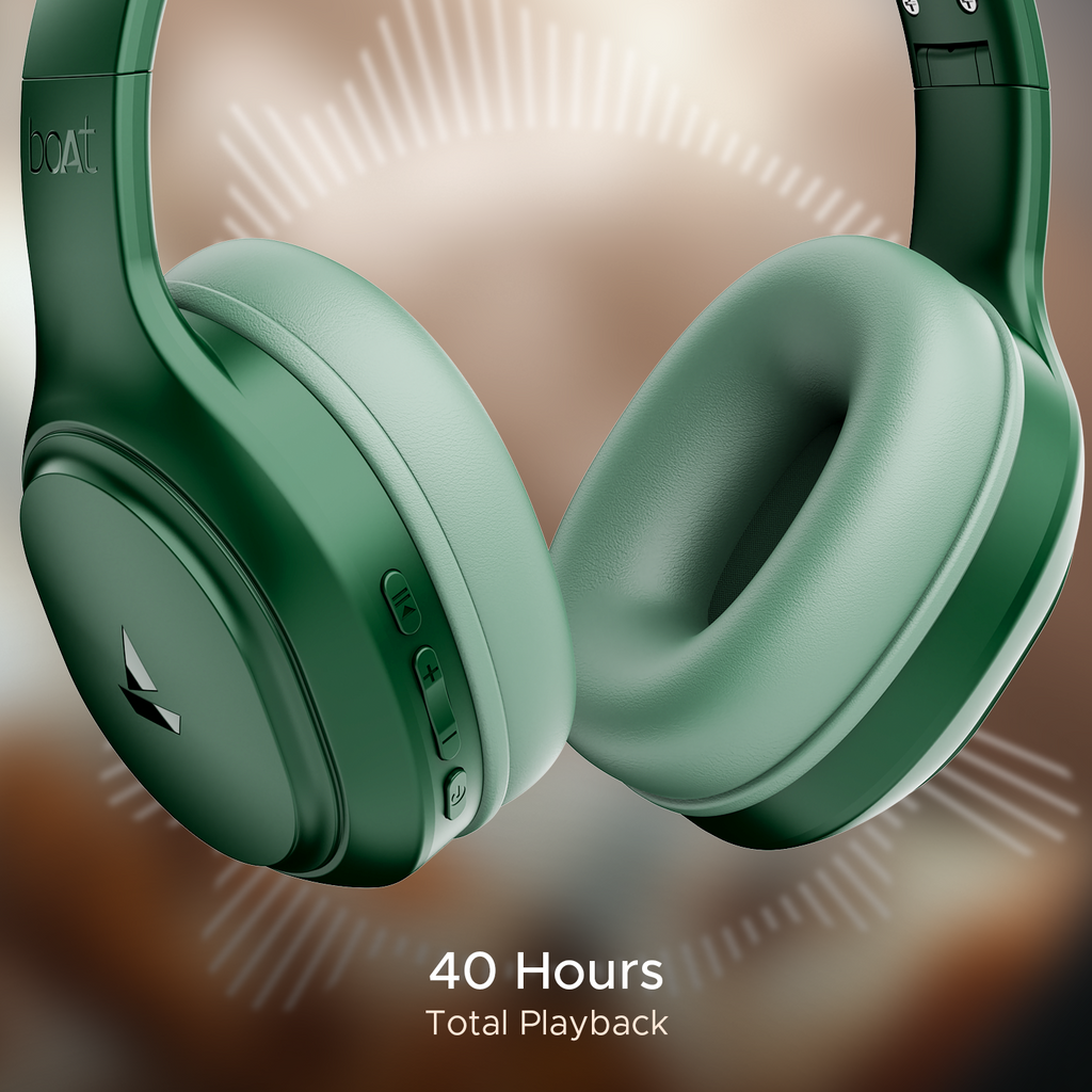 boAt Rockerz 430 | Wireless Headphone with ENx™ Tech, 40 HRS Playback,  BEAST™ Mode, Type-C Interface, Bluetooth v5.4