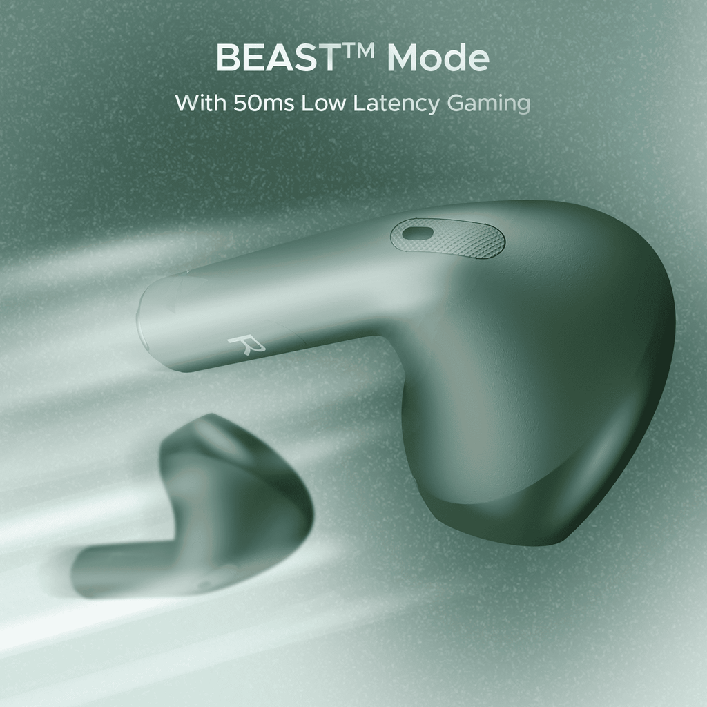 boAt Airdopes Alpha | True Wireless Earbuds with 35 Hours Playback, 13mm Drivers, ENx™ Tech, ASAP™ Charge, IWP™ Technology